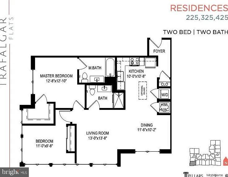 TRAFALGAR FLATS - Residential Lease