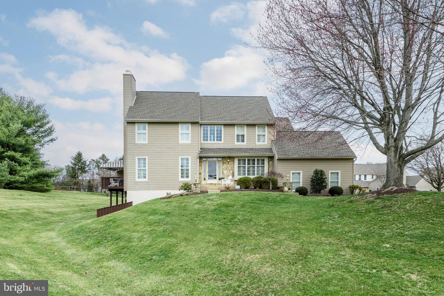 Prime location, peaceful views, and move-in ready living—this is the kind of home buyers wait for in the Knolls of Birmingham in West Chester. Welcome to 447 Homestead Dr. in the highly sought-after Knolls of Birmingham and award-winning Unionville-Chadds Ford School District. This beautifully maintained end-unit townhome offers 3,266 SF of living space and backs to mature trees and open space for private, scenic views. The main level features a fresh neutral pallette, hardwood floors, and custom shutters throughout. The living room is anchored by a marble-surround fireplace, with an adjoining sitting area featuring a dry bar cabinet, perfect for entertaining. The eat-in kitchen offers granite countertops, stainless steel appliances, a six-burner gas stove, and plenty of cabintery and prep space. Upstairs, the primary suite boasts dual walk-in California Closets and a newly remodeled, stunning primary bath with soaking tub, tiled walk-in shower, double quartz vanities, and upgraded lighting and fixtures. Two additional bedrooms share a hall bath, and the second-floor laundry adds convenience. The fully finished walk-out basement provides flexible living space with a half bath and excellent storage—perfect for a family room, office, or gym. HOA amenities include lawn care, snow removal, walking trails, tennis and pickleball courts, a community pool, and farmhouse. Minutes from the West Chester borough, Kennett Square, and Media, with easy access to major routes, with premier shopping, popular local eateries and fine dining. A rare opportunity to own a beautifully maintained, move-in ready end unit in one of West Chester’s most desirable communities. Schedule your private showing today--homes in this community move quickly!