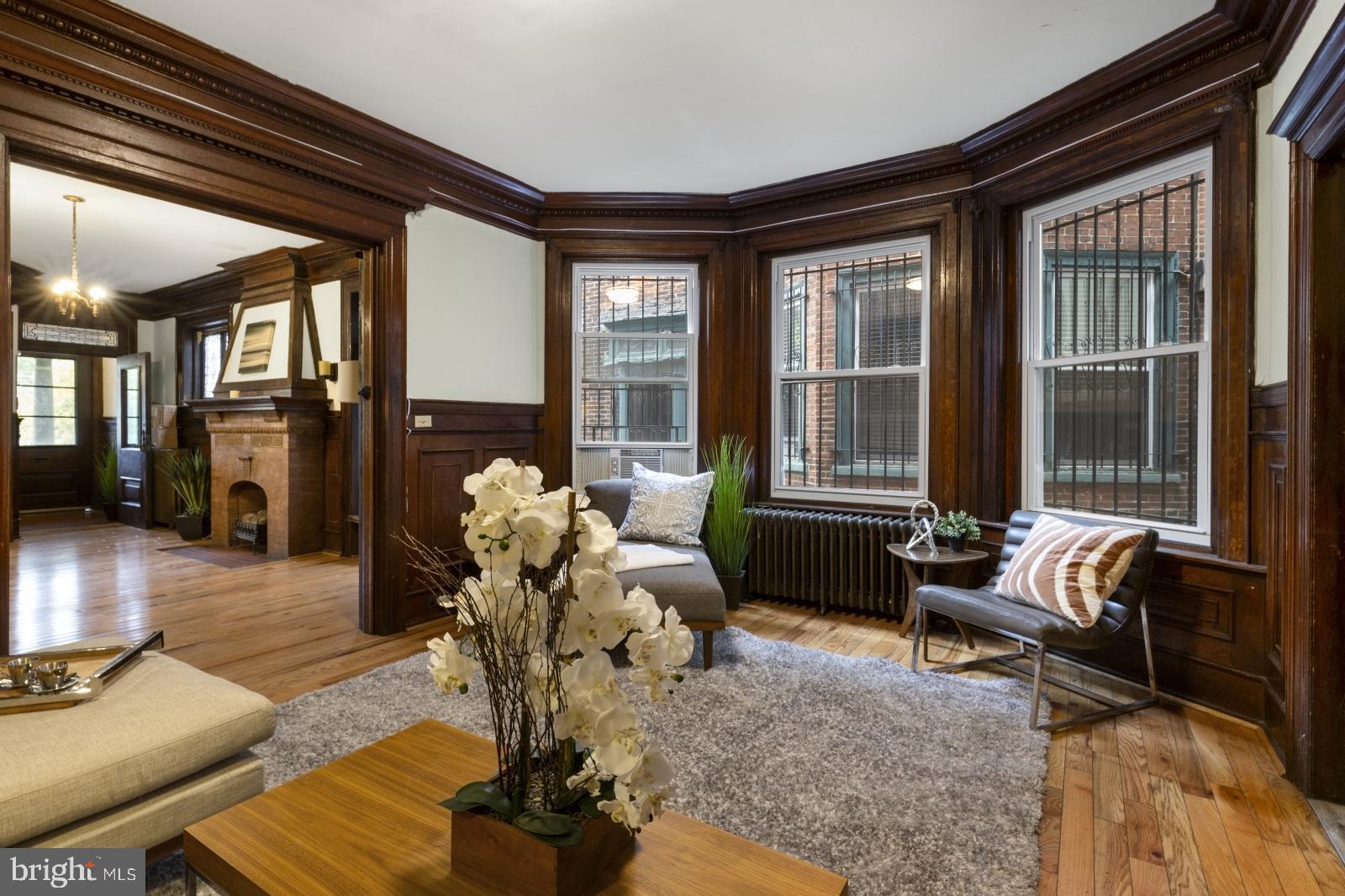 Available Early June:
Introducing 4003 Baltimore Ave! This enormous 8 bedroom, 2.5 bathroom rental home is located in University City and offers hardwood floors, vintage details, in-unit laundry, and outdoor space. The first floor features a spacious living room with leaded glass windows and a decorative fireplace, plus a front den, half bath and dining area. The eat-in kitchen boasts ample cabinetry, granite countertops, mosaic tile backsplash, and a full stainless steel lineup. Upstairs, the second floor has three bedrooms and a full bath, the third floor offers four more bedrooms and another bath, while the fourth floor adds one more bedroom for privacy. Enjoy a front porch, private back patio, and a large unfinished basement for storage.
Lease Terms:
Generally, 1st month, 12th month, and 1 month security deposit due at, or prior to, lease signing. Other terms may be required by Landlord. $55 application fee per applicant. Pets are conditional on owner's approval and may require an additional fee and/or monthly pet rent, if accepted. (Generally, $500/dog and $250/cat). Tenants responsible for: electricity, gas, cable/internet, and water. Landlord Requirements: Applicants to make 3x the monthly rent in verifiable net income, credit history to be considered (i.e. no active collections), no evictions within the past 4 years, and must have verifiable rental history with on-time rental payments. Exceptions to this criteria may exist under the law and will be considered. Applicants who do not meet income requirements will be required to provide a qualified cosigner.