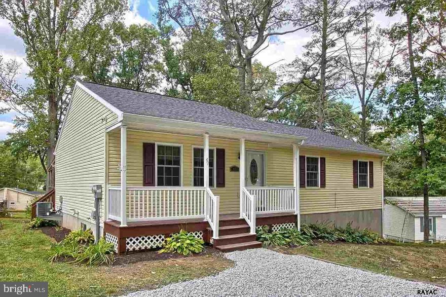 Looking for more room? Large 3 br 3 ba 2500 sq ft ranch on private lane in wooded southern York county location. All new interior paint, hdwd flrs, mstr suite w/bath, ceramic tile floors, all new carpet, country oak kit w/nice updates and new appliances. Large finished walkout basement w/paver patio. Usda no down payment financing available