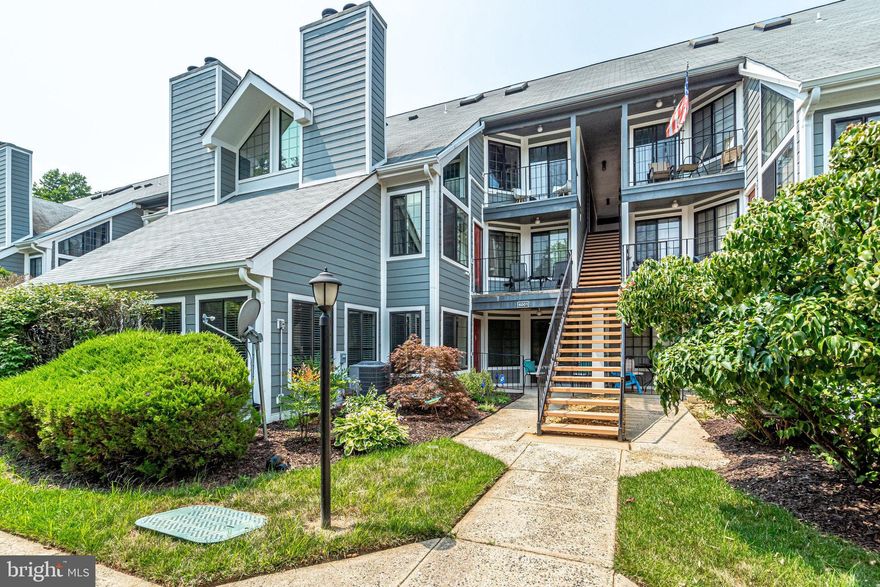 DEFINITELY NOT YOUR TYPICAL condo, this home features a loft, private garage, wood-burning fireplace & floor-to-ceiling windows that frame striking views of green space & a serene pond with water fountain feature, just steps from your door. Cathedral ceilings amplify the open floor plan which is flooded with natural light. Beautifully renovated kitchen boasts a large breakfast bar with quartz countertops, new stainless steel appliances, shaker cabinets, recessed lighting & full separate pantry. Spacious primary BR features large walk-in closet & ensuite custom bath with  dual vanity and XL glass-enclosed walk-in shower. Versatile loft space overlooks living room & offers water views - a perfect retreat for guests, home office, or exercise. Fully updated 2nd BA includes dual vanity, soaker tub & sleek modern finishes. Convenience meets functionality with full-size washer & dryer in mudroom off back entrance up from the private garage below. Situated in a fantastic location, this home is just 2.2 miles to the Metro, with bus stop nearby. Daily essentials are at your fingertips with Kingstowne Towne Center less than a mile away & excellent shopping options at Springfield Towne Center nearby. Enjoy outdoor recreation at nearby Huntley Meadows Park, Lee District or Greendale Golf Course, plus you have easy access to Fort Belvoir, Pentagon, DC, Amazon HQ2,  Old Town Alexandria, and more! This home is a special opportunity to have it all at an affordable price!  DUE TO THE SNOW PARKING MAY BE A BIT OF A CHALLENGE. We'd appreciate your cooperation and understanding due to the extenuating circumstances. You MIGHT be able to park in the driveway for 6001-C BEHIND the unit, or alternatively, you might be able to find a Visitor parking space out front or parking along the entry road.