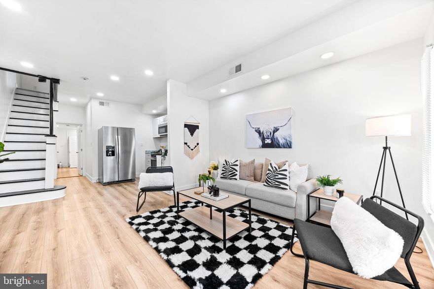 Move right into this beautifully renovated townhome with a versatile layout and modern updates throughout! The main level welcomes you with an open-concept living space, fresh flooring, and a convenient bedroom with full bath. Upstairs, you’ll find 3 spacious bedrooms and another full bath.. The fenced backyard is a true bonus—ideal for entertaining, play, or converting into multiple car parking—all while enjoying direct views of Clifton Park. The fully finished accessory unit is a game changer: complete with its own kitchen, full bath, bedroom, and living/storage areas. Whether you use it as a guest suite, in-law quarters, or potential rental unit, it offers endless flexibility. This home combines comfort, convenience, and income potential—all in one package! Plus, the property has a Rental Certificate and Lead paint Certificate!