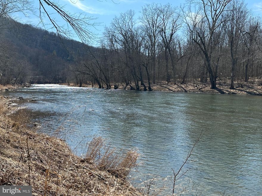 CACAPON CAMP..... GORGEOUS .43 ACRE LOT ON WEST VIRGINIA'S CLEANEST RIVER "THE CACAPON" LAYS BETWEEN RT 9 & THE RIVER....SUPER EASY ACCESS, PULL IN YOUR RV TO THE RIVERS EDGE ON DAY 1. AT SOME POINT, APPROX 20 YEARS AGO, THE CABIN THAT WAS ON THE PROPERTY WAS REMOVED.....THE CONDITION OF THE WELL AND SEPTIC ARE UNKNOWN. NO RESTRICTIONS + NO HOA = NO PROBLEMS! AIRBNB CAMPSITE, HOME BASE FOR RV, MOVEABLE TINY HOME, PITCH A TENT, BUILD A PAVILLION....ENTIRE PROPERTY IS IN THE FLOOD PLAIN BUT THAT'S COMMON FOR JUST ABOUT ANY RIVERFRONT LOT. WHY PAY 80-100K+ FOR A 2 AC RIVER CAMP LOT THAT'S ALL IN THE FLOOD PLAIN, WHEN YOU CAN HAVE EVERYTHING YOU NEED FOR AN AWESOME RVER CAMP FOR 50K? THIS ONE'S A NO BRAINER.....TIRED OF PAYING HIGH FEES AND DEALING WITH CROWDS AT CAMPGROUNDS? WHY NOT HAVE YOUR OWN PLACE? CANOE, KAYAK, FISH, SWIM OR JUST WATCH THE RIVER ROLL BY WHILE ENJOYING AN ADULT BEVERAGE....PERFECT FOR A FAMILY CAMPING COMPOUND.....THE PRICE IS PEANUTS TO PAY FOR ALL THE FUN & ENJOYMENT A PROPERTY LIKE THIS CAN PROVIDE.