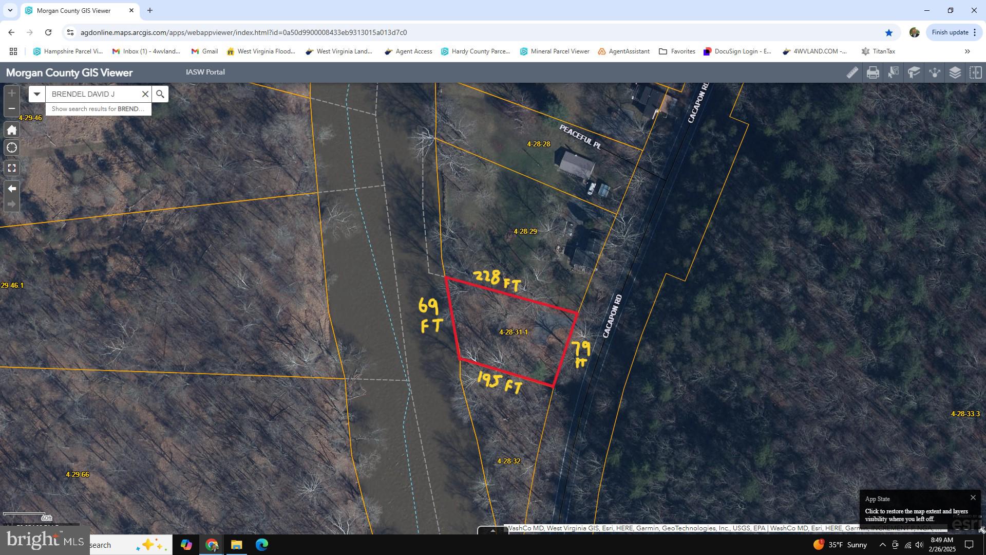 NONE AVAILABLE - Land