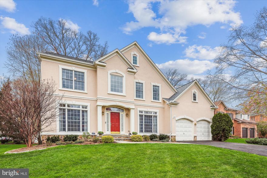 The grand exterior of this splendid Sekas designed and built Colonial with 5 bedrooms, 4.5 bathrooms and 2 car
garage will entice you inside to see what elegance awaits. Upon entering, be prepared to
be awe-struck by the magnificent space, abundant natural light and desired architectural
features. From the gracious 2-story foyer, the fabulous open floor plan provides
seamless flow throughout the main level. Flanked by decorative pillars, the foyer
welcomes you into the lovely living room with crown molding and beautiful transom
windows and the formal dining room with crown molding, chair railing, wainscoting and
transom windows.  The gourmet kitchen is magnificent with its plentiful light wood
cabinetry, stainless steel appliances, recessed lighting, center island with gas cooktop
and breakfast bar plus the sunlit breakfast area with access to a large rear
deck.  Completely open to the kitchen is the warm family room with gorgeous stone
fireplace, walls of palladium windows, coffered ceiling, and recessed lighting, sure to be
the gathering spot at day’s end. The main level study is perfect for work from home or
quiet time while the discreetly placed powder room is an absolute must-have. 


You’ll be delighted with 4 spacious bedrooms upstairs, including one bedroom with
private bathroom and the spectacular owner’s suite with tray ceiling, 2 walk-in
closets, a step-down sitting room and a 3-sided gas fireplace. The primary bathroom is 5-
star worthy with its double-sink vanity, shower stall, separate relaxing tub and
skylight.  Two additional bathrooms have shower/tub for the family. The upper-level laundry room guarantees no more trips to the lower-level unless you want to have fun.


The expansive walkout lower level is made for good times with a large recreation room, a
sitting room or media room, a fabulous workshop for all your DIY projects plus a
bedroom and full bath, perfect for in-laws or nannies. The walkout provides a private
entrance to the backyard and patio.

A number of recent upgrades including the roof, water heater, repaved driveway, refurbished wood deck, Maytag washer and dryer, all the kitchen appliances and
underground sprinkler system will certainly ease your mind.


Located within the city limits of charming Vienna offering many wonderful
services, this stunning property, on a private cul-de-sac, is also just minutes away from several parks, including Nottoway Park and Vienna Dog Park, multiple shopping venues and excellent commuter routes like 123, 66 and 50 as well as the Vienna Metro accessible via streets/sidewalks.