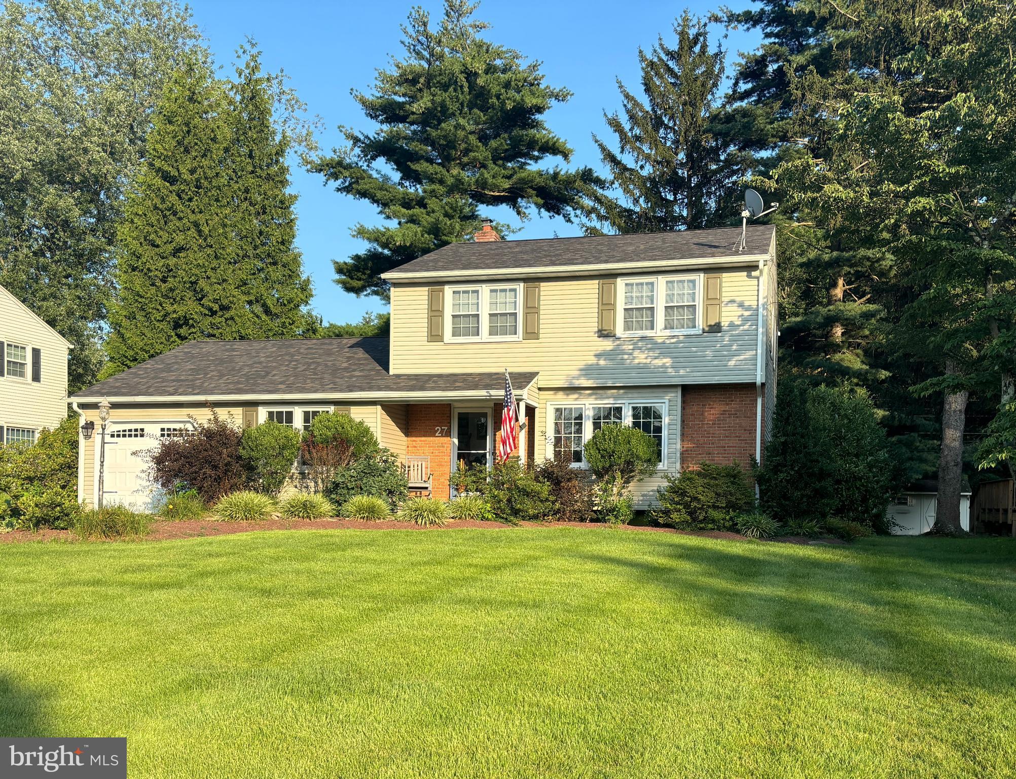 Nestled gracefully on a generous parcel of land, this beautifully maintained four-bedroom, two-bath colonial home welcomes you with open arms and boundless warmth. Its stately façade is adorned with meticulously arranged flower beds, a delicate prelude to the tranquility that awaits beyond the threshold. The curb appeal is subtle yet enchanting—the blooms and foliage framing the house in vibrant colors throughout the seasons, creating a picturesque invitation for every guest and resident. Step inside, and the sense of home envelops you. The journey begins at the foyer, were sunlight streams through front door, casting gentle patterns onto the hardwood floors. To your right, the living room beckons—a space where laughter and quietude coexist. Whether you’re entertaining guests or savoring a peaceful afternoon with a book, the living room’s ample proportions and thoughtful layout promise both comfort and versatility. Venturing further, the heart of the home awaits: a bright and spacious kitchen, meticulously designed to offer both function and delight. Here, natural light pours in, illuminating gleaming countertops and cabinetry rich with storage. Whether you’re preparing a simple breakfast or orchestrating a holiday feast, this kitchen is equipped to inspire culinary creativity. An adjacent sitting area provides a family-friendly nook—a place to gather for meals, share stories, and create lasting memories around the table. The seamless flow between cooking and dining ensures that every occasion, from daily rituals to festive celebrations, feels effortless. On the main level, versatility is a hallmark. Beyond the kitchen, you’ll discover an additional family room—a haven for movie nights, cozy evenings, or lively game sessions. The family room is designed to accommodate all, with enough space for plush seating and personal touches. Whether you envision a media center, a playroom, or a study, this room adapts gracefully to your needs. Just beyond, a sunroom extends an invitation to bask in the glory of daylight, regardless of the season. This serene space is a sanctuary for morning meditation, afternoon tea, or simply gazing at the changing hues of the garden. The sunroom’s generous windows blur the line between indoors and out, allowing the beauty of nature to become an integral part of daily life. Completing the first floor is a full bathroom, elegantly appointed and easily accessible from all common areas. Its thoughtful placement ensures convenience for both residents and guests, while tasteful fixtures and finishes contribute to the home’s overall aesthetic harmony. Tucked discreetly off the kitchen, a staircase leads to the fully finished basement, a realm of possibility beneath the main living space. The basement boasts ample room, perfectly suited for recreation, hobbies, or even a home fitness studio. It’s an environment designed for flexibility: envisioning a playroom for children, a workshop for creative pursuits, or a den for relaxation. Additionally, the basement provides generous storage, ensuring that every seasonal item and keepsake has a designated place, maintaining the home’s clutter-free serenity. Ascending to the second floor, a sense of calm pervades the hallway, where four distinct bedrooms await. The master suite offers a sanctuary of space, comfort, and privacy. Its dimensions are generous enough for a king-sized bed. The ample closet storage ensures belongings are neatly tucked away, leaving the space uncluttered and tranquil. Morning light dances across the walls, making each day’s beginning a gentle invitation to rise and shine. The three additional bedrooms each offer their own unique charm, spacious enough to accommodate family, guests, or a dedicated home office. With abundant closet space and welcoming layouts, these rooms adapt to the evolving needs of a growing household. Whether styled as children’s bedrooms, guest suites, or creative workspaces, their versatility
