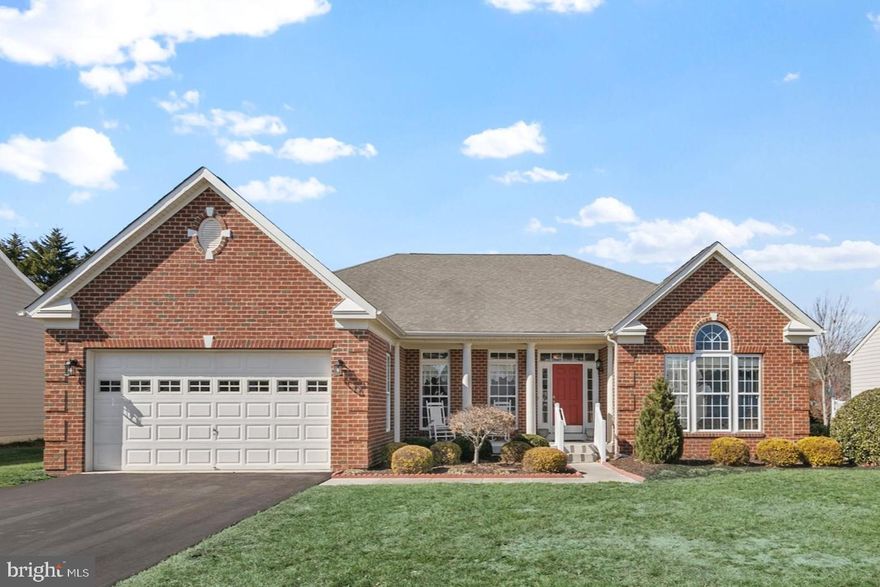 This beautifully upgraded 3BR/2.5BA brick-front home offers a perfect blend of elegance, comfort, and convenience, nestled on a quiet cul-de-sac street just outside the town of Ocean View - meaning no city taxes. Ideally situated near the Millville Town Center, residents enjoy easy access to grocery stores, restaurants, and daily conveniences without the hassle of Route 26 traffic. Plus, with Bethany Beach, top-rated golf courses, and charming local dining just minutes away, this location is truly unbeatable.

The professionally landscaped yard creates a welcoming first impression, leading to a relaxing front porch. Inside, an open foyer with warm oak hardwood floors sets the stage for the home’s inviting ambiance. To the right, a versatile space offers the perfect setting for a formal living room, home office, or flex space, while the left leads to a sophisticated dining room with a tray ceiling. Expansive windows, including floor-to-ceiling and transom windows, flood the home with natural light, enhancing its bright and airy feel.

At the heart of the home, the spacious family room boasts vaulted ceilings, a cozy gas fireplace, and an open-concept flow into the well-appointed kitchen. Featuring 42” cabinetry, Corian countertops with a breakfast bar, this kitchen is designed for both style and functionality. Adjacent to the kitchen, the inviting four-season sunroom provides a peaceful space for morning coffee, dining, or simply unwinding while enjoying views of the private backyard.

The generously sized primary suite is a true retreat, complete with a tray ceiling, an expansive walk-in closet with custom shelving, and a spa-like en suite bath featuring a soaking tub, large shower, dual vanity, and a private water closet. Two additional well-sized bedrooms and a full hall bath provide comfortable accommodations for family and guests.

Step outside to the expansive rear paver patio with a retaining wall offering a perfect outdoor entertaining space. The backyard backs to a landscaped berm and trees, providing privacy and a peaceful setting. Additional highlights include hardwood floors in most rooms, a two-car garage with pull-down attic access, window blinds throughout, a brand new water heater (3/2025), and a recently replaced HVAC system (just one year old).

This sought-after community offers a pool and clubhouse, spacious homesites, and a relaxed atmosphere, all with the benefit of low HOA fees. Don't miss the opportunity to own this exceptional partially furnished original-owner home (never rented and primarily used as a second home) in a prime location - schedule your showing today!