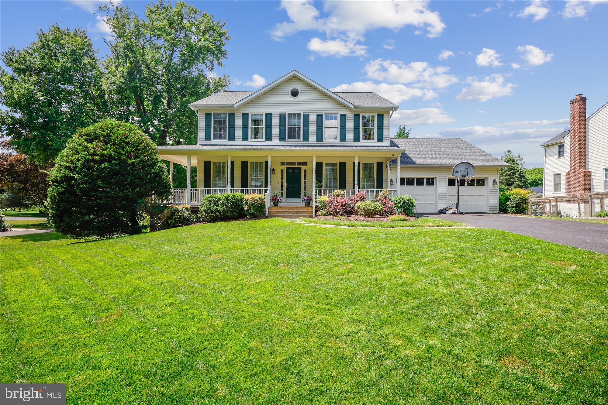 Welcome to this beautiful, spacious Colonial nestled on a private street in sought-after Ashton, MD. This 4-bedroom, 3.5-bath gem offers over 3,100 sqft of thoughtfully designed living space with room to grow and entertain. Inside, you’ll find a bright, open layout with generously sized rooms, abundant natural light, and timeless charm throughout. The kitchen flows seamlessly into the dining and living areas, perfect for gatherings, while the cozy family room with a fireplace invites you to unwind. Upstairs, the expansive primary suite provides a peaceful retreat with a large en-suite bath. Additional bedrooms offer flexibility for guest rooms, offices, or playrooms. Enjoy the serenity of your private backyard, ideal for summer BBQs or quiet mornings with coffee. Tucked away yet close to everything, this home feeds into highly rated schools and is just minutes to local shops, parks, and commuter routes. This is a rare opportunity to own a stunning home in a prime Ashton location—don’t miss it!