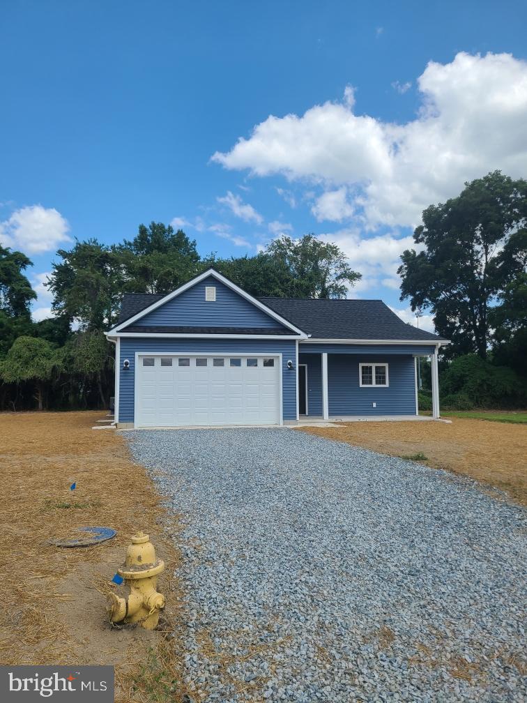 Check out this amazing custom built new construction home!! Well appointed with 3 bedrooms, 2 bathrooms located in Princess Anne. This home is perfect for those just starting out, looking to downsize or anywhere in between. Very nice cul-de-sac lot with a wooded tree line in the rear yard. This home has everything you are looking for. Starting with a nice two car garage an a large front porch. Walk in the front door and step into your open concept floor plan. Features include Granite Countertops, Stainless Steel Appliances, Solid wood cabinets with soft close hinges, . Additional inclusions are, Paddle fans, Upgraded trim, Nine foot ceilings throughout, LVP flooring in family room, dining area, kitchen, baths and laundry. You will love your Primary bedroom with ensuite bath and double bowl vanities. Another great feature is the covered rear porch with a very nice backyard just waiting for you! You don't want to miss this one!! We are just putting the finishing touches on it now. Ready for you to move in August 1st.! Call and schedule your private tour today!