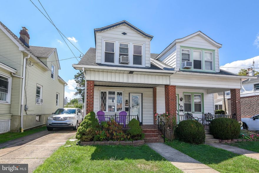 Welcome to your new home nestled on a peaceful one-way street in Fox Chase! Step into the bright and airy living which opens to a large dining room, followed by a spacious eat-in kitchen complete with bonus room. Andersen French gliding doors off the kitchen lead out to the backyard patio- the perfect spot for hosting summer BBQ's or simply unwinding after a long day. The first floor includes a powder room off the kitchen. Three bedrooms and full bath complete the second floor. A finished attic on the third floor offers versatile space-- great for a fourth bedroom, larger master bedroom, secluded office, or a play room!
Enjoy the convenience of a private driveway plus detached garage in the rear yard. Unloading groceries is a breeze when you back into the rear of the house right near kitchen! Close to major roadways, bus routes, and the Fox Chase regional rail line. Take advantage of living with in minutes of all the neighborhood has to offer, with nearby parks, playgrounds, and the Fox Chase Recreation Center--providing ample opportunities for recreation and relaxation. Plus, enjoy the peace of mind that comes with newer additions including a water heater (2021) and washing machine (2020), ensuring efficiency and reliability for years to come. Don't miss the chance to make this house your home! The sale will be contingent on the seller finding a suitable home to purchase.