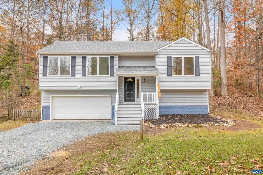 JUST LISTED!!! Beautifully Remodeled Home with Incredible Value! This lovingly updated home is a true gem, offering a modern open living concept perfect for today?s lifestyle. The spacious living room boasts vaulted ceilings, a cozy fireplace, and seamlessly flows into the kitchen and dining areas?ideal for entertaining and everyday living. Numerous updates include brand new HVAC, new LVP floors, vaulted ceilings, remodeled kitchen with new granite counters, breakfast bar, new dishwasher, new stove, new microwave, soft close dovetail cabinets & eat-in dining space with slider leading to the back deck, perfect for entertaining. Totally updated bathrooms with new flooring, new cabinets, new counters, new fixtures and finishes. Main level primary bedroom with attached en-suite and walk-in closet. Room to spread out in the finished basement with a large bonus room, 3rd full bathroom, large utility room and 2 car garage. Great location convenient to Turkeysag Gate and shopping! A MUST SEE!,Painted Cabinets,Fireplace in Living Room