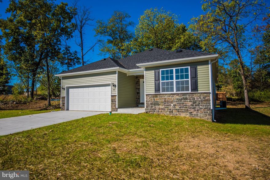 BRAND NEW RANCHER, CURRENTLY UNDER CONSTRUCTION. Still Time to Choose Your Interior Finishes. Includes Covered Front Porch. Large Master Suite with Walk In Closet. GREAT ROOM Opens to Kitchen with Counter Overhang for Stools and Dining Area. TWO CAR GARAGE. Two More Bedrooms and Full Bath Tucked Away from Mater Suite. Other Plans and Lots to Choose From to Custom Build Your Your Dream Home NOW!