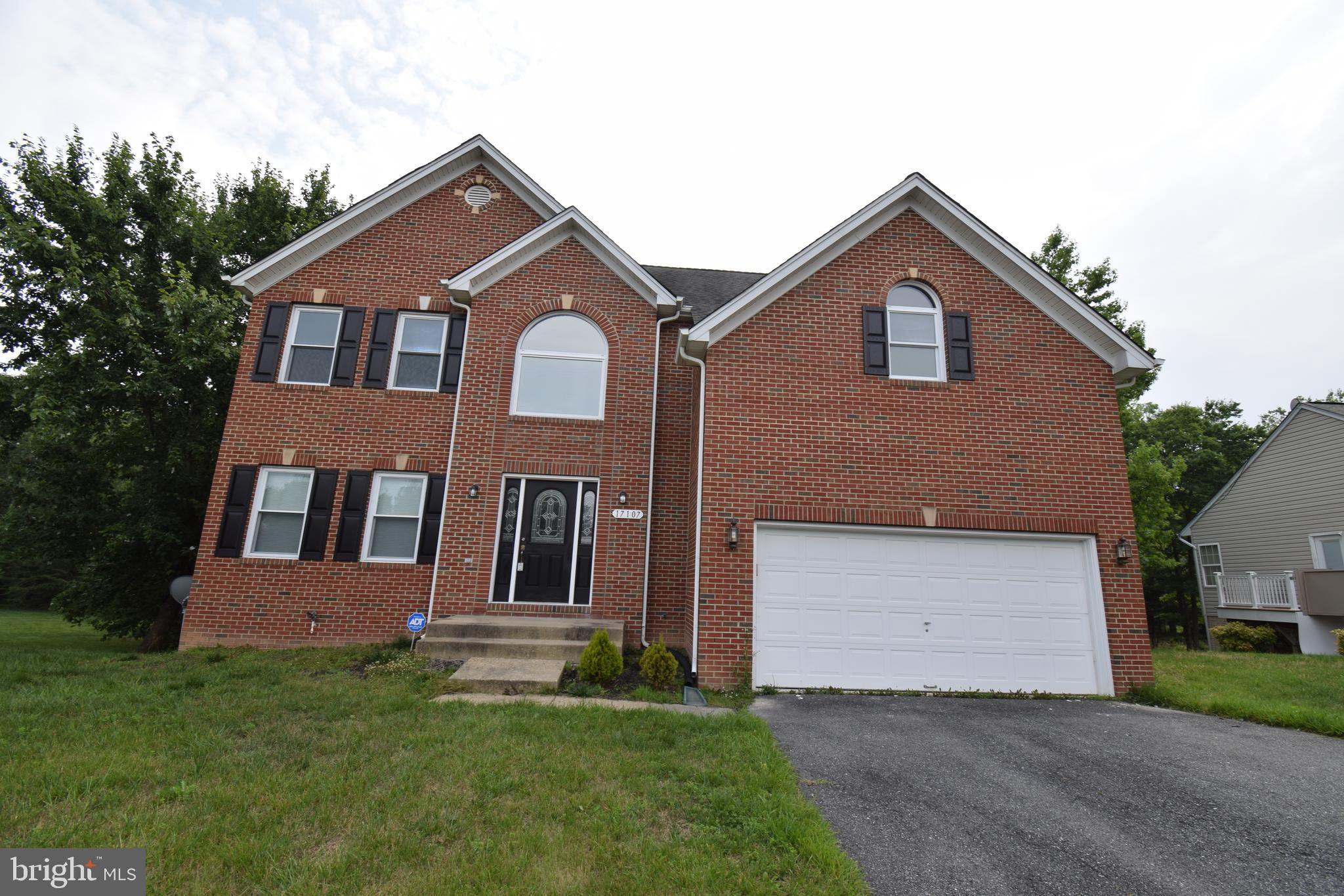 Spacious brick front colonial. Renovations were completed in 2020, which included kitchen, floors, HVAC, water heater and more. Laundry room on the main level. The house backs to woods. Close to shopping. Call the listing agent for more details.