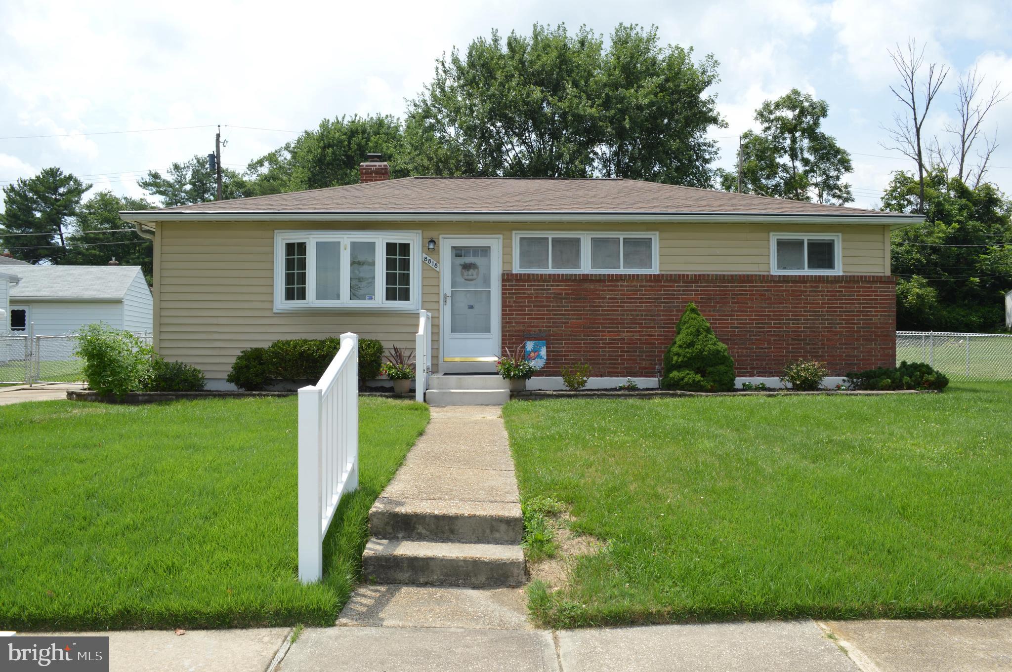 Welcome to a classic rancher in desirable Carney located in Baltimore County. This charming home offers a comfortable and convenient lifestyle on a single level inside the house. Upon entry, enjoy a cozy living room with natural sunlight. Walk into the open dining area, the hub of the home, where you can enter the kitchen, the three-season room or a hallway leading to three bedrooms and a remodeled full bath. The kitchen and separate laundry room are waiting for a personal touch, offering unlimited possibilities for customization. The three-season room is the perfect space to relax as natural light shines through the windows on a sunny day. Outside you'll find a spacious, level fenced yard perfect for outdoor activities,
gatherings, gardening or simply relaxing under a small, covered patio. The driveway extends to an oversized garage with workshop and 200 square foot attached shed. This home offers additional storage located in the 300+ square foot basement, original hardwood flooring, freshly painted interior, newer architectural roof with transferrable warranty (2020), updated electrical outlets in main house (2023),
and new sump pump in crawl space (2023). Conveniently located off Joppa Road, this property offers easy access to major highways, shopping, schools, dining, hiking trails, and entertainment. Don't miss the opportunity to make this house your home. Schedule a viewing today and start planning your personal touches.