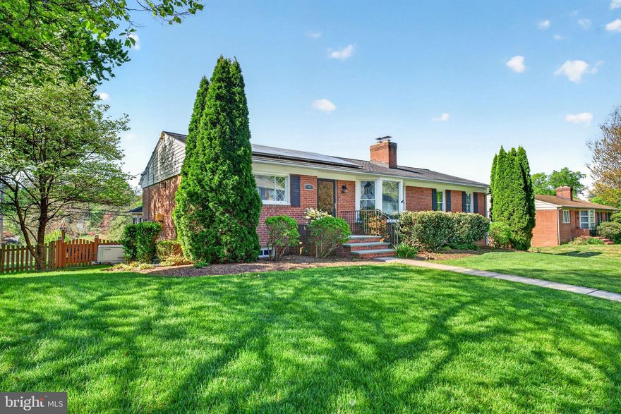 Nestled on a quiet street in Shetland Hills of Lutherville-Timonium, this exceptional brick rancher at 107 Martingale Road presents a rare blend of timeless elegance and thoughtful modern updates. Meticulously maintained and showing like new, the easy-living, energy efficient home spans just over 2,100 square feet on a generous quarter-acre lot, offering four bedrooms, three full bathrooms, and an abundance of gracious living spaces.
Step inside to discover refined interiors where classic details meet contemporary comfort. The main level flows seamlessly through a formal living room with a wood-burning fireplace flanked by built-ins, a separate dining room ideal for entertaining, and a gourmet, updated kitchen with premium appliances including a Bosch dishwasher (2023), KitchenAid stove (2022), and refrigerator (2026), along with inset cabinetry. Crown molding graces all three upper bedrooms, while the primary bathroom received a complete renovation in 2018. Hardwood floors, recessed lighting, and an open yet traditional floor plan create an atmosphere of warmth and sophistication throughout.
The lower level is a standout feature: a fully renovated suite (2016) with a separate entrance, full bath, and private living quarters. Perfect for extended family, an au pair, or guests, it offers exceptional versatility and Airbnb potential while maintaining the privacy of the main home.
Outside, the grounds are nothing short of a private oasis. A spacious deck invites al fresco dining and relaxation beside the hot tub, while a charming gazebo provides shaded gathering space. A serene pond, lush gardens, and a fire pit area create enchanting focal points amid the manicured, fully fenced lawn. Solar panels and a whole-house generator ensure energy efficiency and peace of mind. Additional highlights include a two-car rear-entry garage with EV charger, updated major systems such as the HVAC, hot water heater, and gutters with leaf guards, and abundant outdoor living structures that make this property a true entertainer’s dream.
Ideally located with easy access to top schools, parks, and conveniences, this residence embodies refined suburban living at its finest. A rare opportunity to own a turnkey home where every detail has been thoughtfully curated for comfort, sustainability, and timeless appeal.