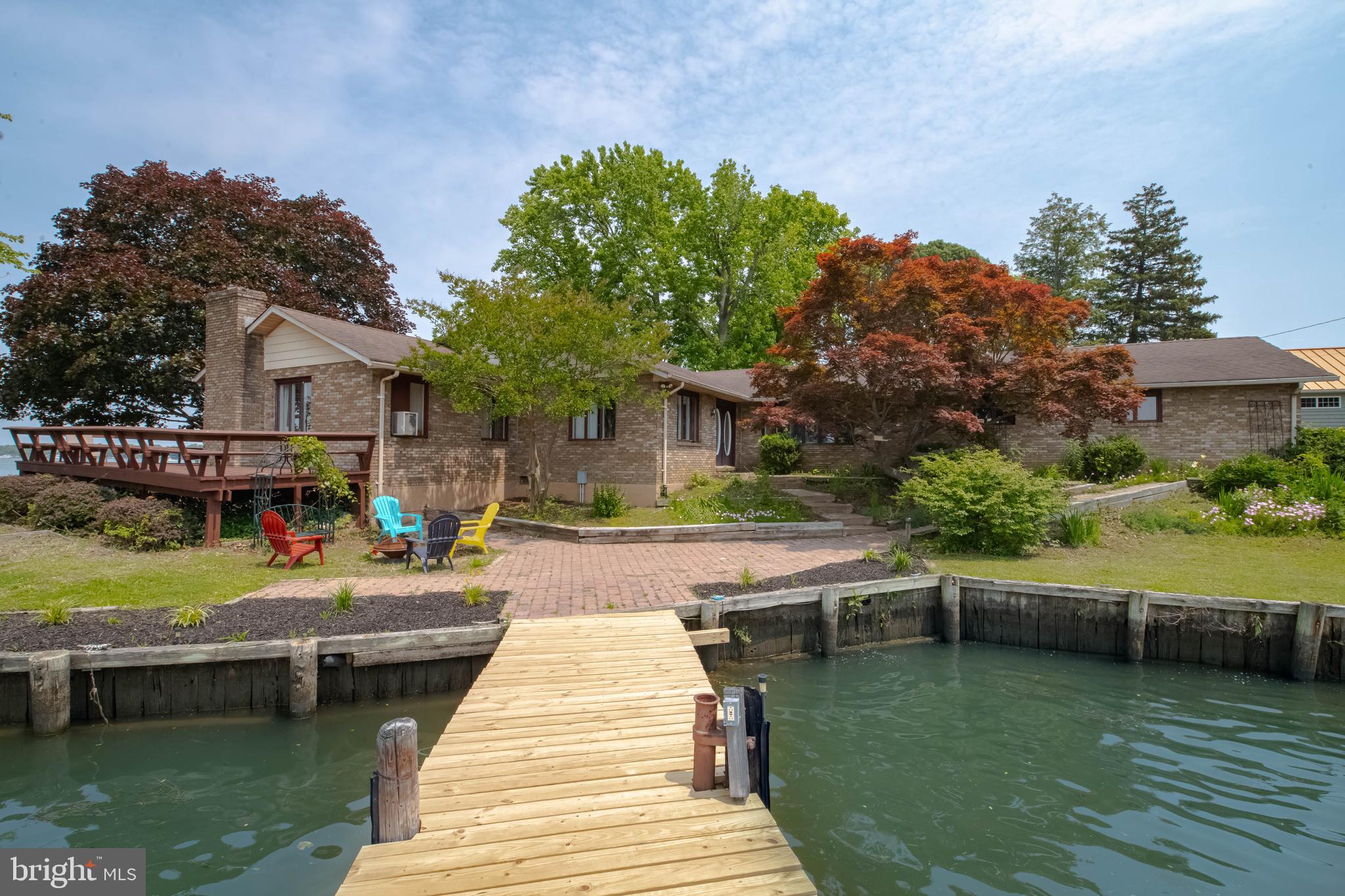 Stunning Brick Rancher with Panoramic Waterfront Views
Discover this beautiful 3-bedroom, 2-bath brick rancher perched above the serene Middle River. Enjoy breathtaking, expansive views from nearly every room, with 5-foot-deep water right out front—perfect for setting sail to the Chesapeake Bay within minutes. There is a dock on the south side that is ideal for your smaller boat or watercraft. This one-level home offers true waterfront living with wheelchair accessibility throughout, ensuring comfort and convenience for all. Watch unforgettable sunsets from your spacious deck, or entertain guests while soaking in the peaceful water views. Over 150' waterfrontage on corner lot.
Additional features include:
Oversized 2-car garage
Paved driveway with easy accessLocated on a quiet, low-traffic street,
Ready for your personal updates and design touches!!!
Whether you're looking for a relaxing retreat or a year-round residence, this home combines comfort, accessibility, and stunning natural beauty in one perfect package.