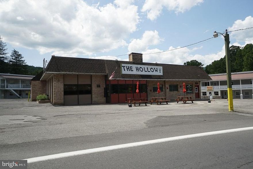 DRASTICALLY REDUCED! Local Business Opportunity, If you've been dreaming of owning your own restaurant to use your culinary skills or business expertise, then you'll want to take a look at this one.  Renovated in 2020 in a rustic/industrial motif, this fully furnished Tavern & Restaurant is in a great location to catch the traffic from US Rt 220 and Rt 33 W.  Shared parking area with neighboring motel.