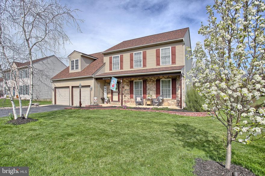 Hi there — I’m your future home, and I’ve got some things you should know!

First off, I’m absolutely immaculate (if I do say so myself) and lovingly maintained. I’m proud to offer you 4 cozy bedrooms, 3 baths, and 2,210 sq ft of finished living space above grade. Plus, I've got a bottom (aka a full basement) with an outside entrance and 962 sq ft of pure potential — and guess what? My bottom has never had an accident. That's right: dry as a bone, all these years.

You'll love hanging out in my huge dine-in kitchen with shiny granite counters, a stylish tiled backsplash, sleek stainless steel appliances( less than a year old), and rich wood floors. My dining area keeps the good vibes going with more wood flooring and a breezy ceiling fan.

Feeling cozy? Wait till you relax in my family room —  wood floors, a gas fireplace, and a natural, easy flow from the kitchen and dining spaces. I was built for good times, which is why my French doors open right out to my deck, a nice level backyard, and a beautiful above-ground pool that's built into the deck — perfect for splashing around or sun-soaking afternoons. My Owners are leaving all pool equipment.

Oh — and a few other perks: I got a fresh haircut (aka a  newer roof) in the last 5 years, so I’m looking sharp. My two-car garage is oversized (plenty of room for your gear), and both of my full baths feature double vanities because, well, you deserve the space.

Come meet me in person — I might just be the one you’ve been dreaming about!