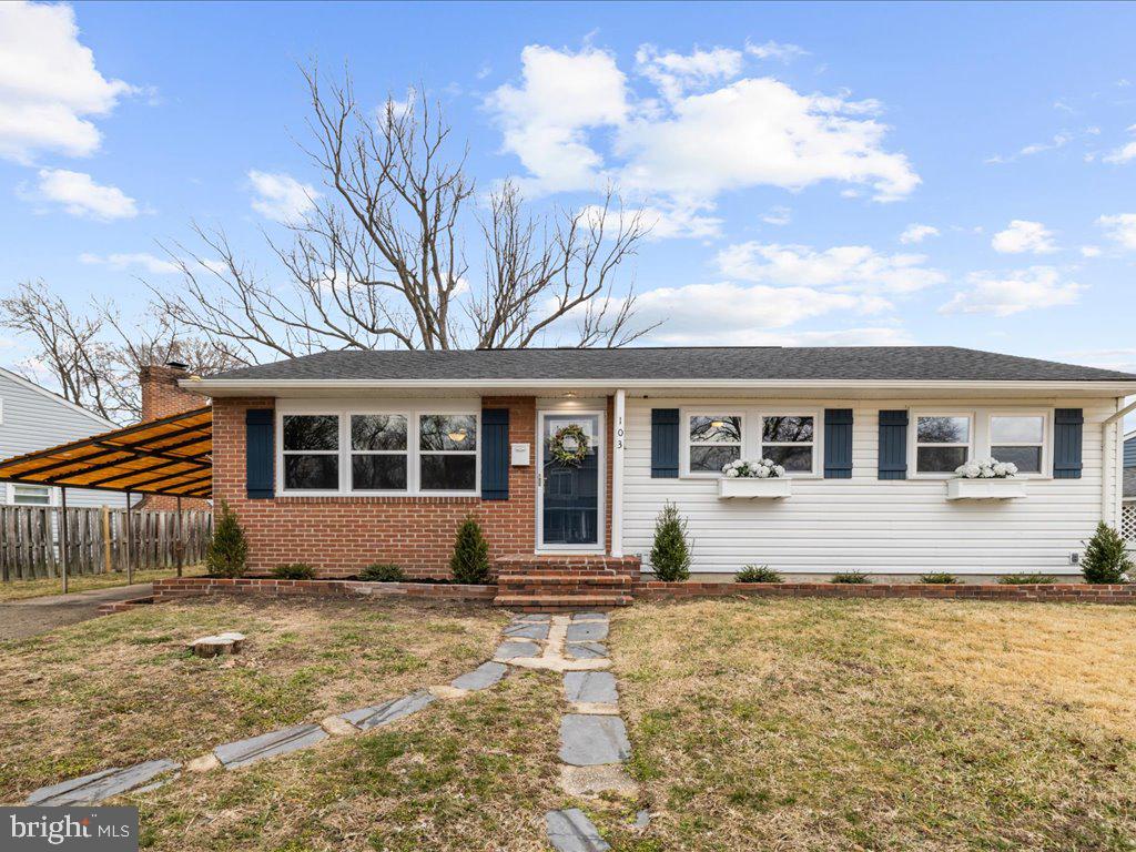 This beautifully renovated rancher offers the perfect blend of modern updates and classic charm. Featuring a spacious open floor plan, the home boasts a fully remodeled kitchen with sleek countertops and stainless steel appliances, complemented by new flooring and fresh paint throughout. The main level includes three generous bedrooms and a well-appointed bathroom. The expansive full basement provides ample space for storage, large recreation area, possible fourth bedroom/den, and full bathroom offering versatile options for your lifestyle needs. Nice size flat yard mostly fenced-in. With its cozy yet contemporary feel, this home is move-in ready and designed for comfortable living. Convenient to all major highways.