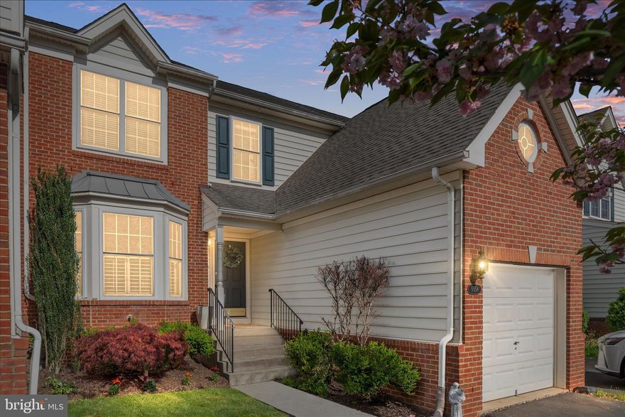 Welcome home to this beautifully maintained townhome nestled in the heart of Haymarket’s sought after Dominion Valley gated community. This stunning property offers the perfect blend of comfort, style, and convenience, making it an ideal place to call home. The first floor features elegant finishes, including a custom accent wall, a gas fireplace, hardwood floors, and large windows that invite in abundant natural light. The gourmet kitchen is a true centerpiece, complete with stainless steel appliances, ample cabinetry, and a generous island perfect for gatherings. Upstairs, you’ll find spacious bedrooms including a luxurious primary suite with vaulted ceilings, a spa-like bathroom and walk-in closet. Enjoy the convenience of an upstairs laundry room, thoughtfully located in the hallway for easy access. Downstairs, the finished basement creates the perfect setting for a playroom, home office, or cozy second family room, tailored to fit your lifestyle. The outdoor space offers a peaceful retreat, with a private backyard ideal for relaxing, dining, or hosting. Whether enjoying a quiet morning coffee on the deck or an evening with friends, this space is sure to impress. Located just minutes from shopping, dining, top-rated schools, and major commuter routes, this home combines suburban tranquility with everyday convenience. Don’t miss the opportunity to make this exceptional property your own. New carpet 2026, Paver patio and fence added 2024, deck freshly stained 2026, HVAC 2021, washer/dryer 2025.