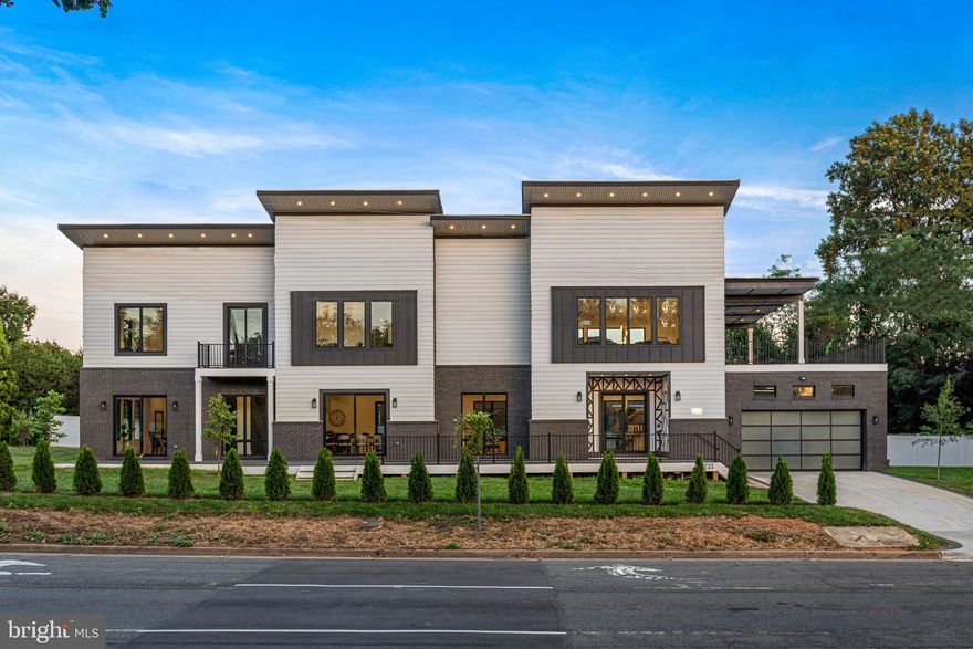 NEW ON THE MARKET!!Luxurious and Newly Constructed Estate in McLean! Nestled on an idyllic lot in an extremely desirable area only minutes from Tysons Corner, this spacious 5BR/5.5BA, 6,940sqft executive residence conveys an elegant demeanor with modern European architecture, neatly manicured landscaping, and superb exterior stone detailing. Approaching the three-level home, you are immediately drawn to the intelligent combination of combined textures and colors, which create balance, depth, and symmetry. The immaculate interior dazzles with 10’+ ceilings, gorgeous hardwood floors, a crisp designer color scheme, a flood of scintillating natural light, custom aluminum-clad windows, an organically flowing floorplan, and an expansive living room boasting soaring two-story ceilings, a floating staircase. Intended for elevated entertaining, the open concept and German-imported kitchen impresses guests with top-of-the-line German-imported appliances, solid surface countertops, premium finishes, a huge center island with a breakfast bar, and smooth contemporary cabinetry. Invite friends and colleagues over for weekend fun and enjoy spending time outdoors on your 530sqft deck! Sip wine and laugh with guests, while the delicious scent of simmering goodies permeates the air. Fashioned for the most discerning homeowners, the oversized primary bedroom includes a sitting area, a private deck, an enviable closet, and a supremely luxe en suite with a wet room featuring a freestanding soaking tub, custom tilework, and a soothing rain shower. Two additional bedrooms and two full bathrooms are also located on the top-level, while both other levels include one bedroom and one bathroom each. Other features: attached 2-car garage, laundry room, premium finishes throughout, tons of storage, no HOA, only 20-minutes from Dulles International Airport, quick 24-minute drive from Downtown Washington D.C., close to shopping, restaurants, highways, I-495, Tyson’s Galleria, Whole Foods, medical facilities, and excellent schools, and much more! Get all the advantages and start living the good life. Call now to schedule your private tour!