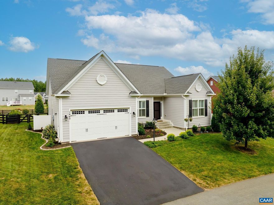 Adjusted by $25,000 Sept 12th.  Our beautiful 4 bedroom, 3 bath, one level home offers over 2,900 sq ft of living. space. The Atlantic Builders designed home has great light, extensive California blinds, a family room fireplace, a morning/sun room, Granite countertops, white cabinetry and stainless steel appliances in the open kitchen, and extensive oak floors. There is ample storage in the walk out basement, plus a rec/games room and den/sitting room, and in the landscaped fenced rear gardens we feature a lush lawn, mature plantings, raised beds, a sprinkler system and a 400+ sq ft patio. Generator included,Granite Counter,White Cabinets,Fireplace in Family Room,Fireplace in Rec Room