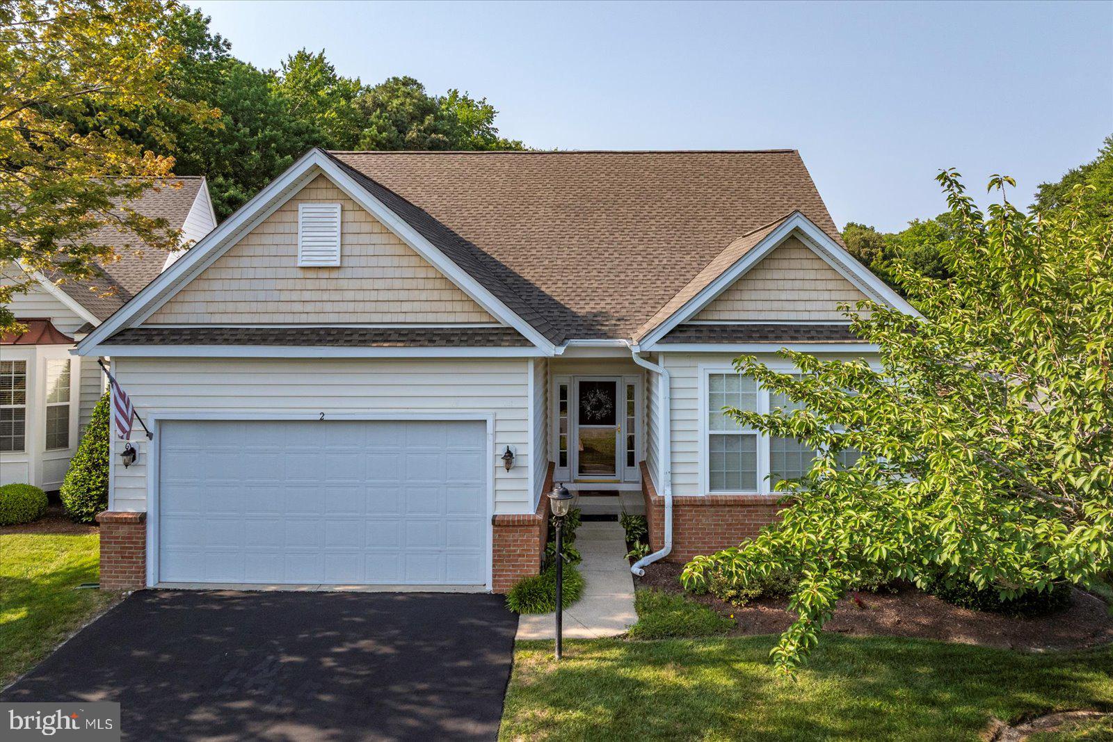 This spectacular home located in 55+ community The Parke is so inviting, upgraded & spacious. There are three bedrooms (first floor primary), three full bathrooms, a den/office, sunroom with gas fireplace & a brand new large screened porch to fit the entire family for outdoor dinners without the bugs! Other special features include new quartz countertops in spacious kitchen, upgraded tile primary bathroom, built in air filtration system, hot water heater 2024, lawn irrigation, resurfaced driveway & a brand new (never used) Kohler walk in jetted hydro therapy bathtub! Come see everything The Parke lifestyle has to offer with a lovely clubhouse just a few houses down which includes a fitness center, indoor pool & walking trails. Lawn care is also included as well as snow removal & gutter cleaning, so your weekends are yours to enjoy everything the eastern shore has to offer!