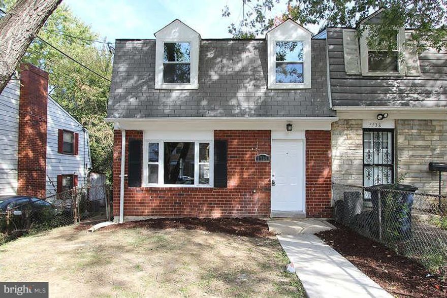 FULLY RENOVATED - This 3BR, 1.5FB, semi-detached colonial shines!!!  Feat include fresh paint throughout, hrdwd flrs on main lvl, new: hot water heater, windows, flring, appl, cabinets, vanities, fixtures & more. LR/DR combo w/crown molding, rcssd lighting. KIT w/SS appl, marble counter top, 42' cabinets, tile backsplash. Updted BA's w/new marble tile.  Fenced rear w/patio & the list goes on...