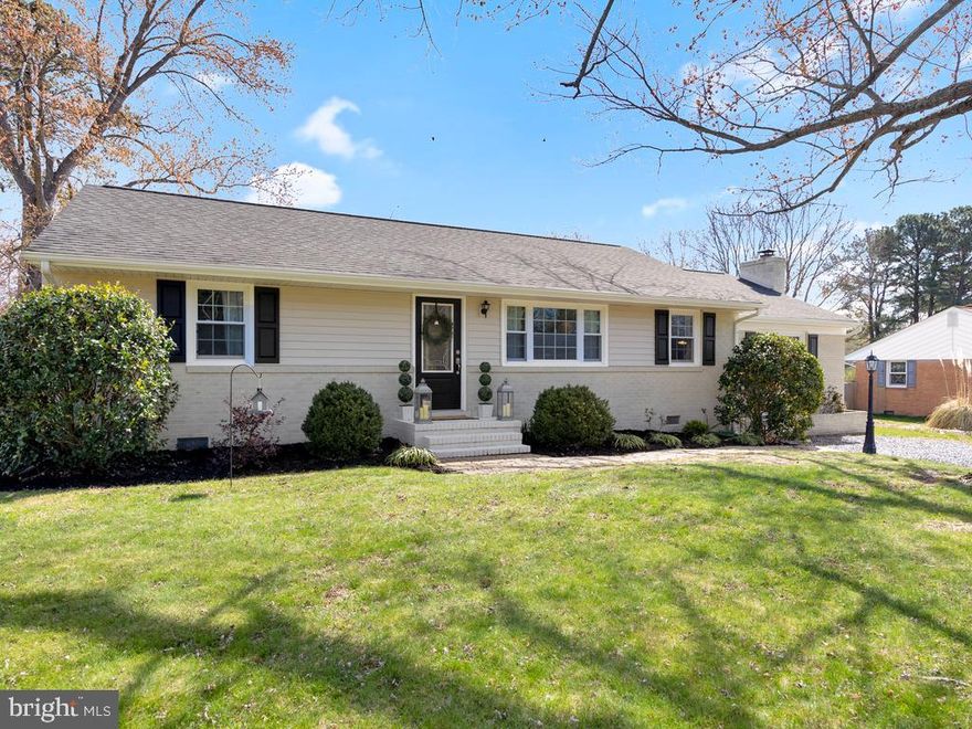 Prepare to be wowed by this beautifully appointed home inside and out! Numerous updates and designer features abound in this 3 bedroom one level home that features a split bedroom design situated on a gorgeous level lot with fenced rear yard. From the moment you enter you can't help but notice the attention to detail in every room. Light oak hardwood floors are found in the family room, kitchen and hallway. The shiplap wall is a delightful accent to the spacious family room. From there enter the  stylish eat-in kitchen with updates that include new cabinets, granite counters and ss appliances, center isle plus access to the rear deck and patio. The laundry room with pantry is just adjacent to the kitchen with rear access as well. Step into the primary bedroom that boast a fireplace and full en suite bath accented with granite counters, tile floor, designer fixtures and full walk-in closet with room for a dressing table. You'll also notice the same attention to detail and decorator touches in bedrooms 2 & 3 as well as the full hall bath. Lastly the rear yard is ideal for entertaining or quiet evenings snuggled by the firepit. Other notable updates in 2017 include roof, windows,siding,gutters,exterior doors,hvac,complete plumbing replacement, electrical panel and meter upgrade and hot water heater. Only minutes to Leeland VRE, Downtown Fredericksburg, schools and shopping.