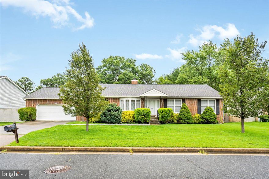 Impeccably Maintained 3 Bed / 2.5 Bath Brick Front Rancher in the Heart of Perry Hall. This home shows it's Pride of Ownership and is Move in Ready but is awaiting your personal touches. This home offers a traditional floor plan with a large front living room & gas fireplace, spacious dining room, kitchen with L Shaped counter offering seating and Family room off the kitchen with fireplace. The 3 bedrooms are spacious with the primary offering a full bath with a walk in shower.  The lower level is completely finished and perfect for entertaining and offers additional living space with a 1/2 bath. The lower level also offers a full utility/laundry room with access to the spacious level back yard that backs to trees. The access to the deck is just off the family room and offers partial covering and dual steps to the large yard with storage shed. This home is in great proximity to all major roadways and is awaiting your arrival!!!!