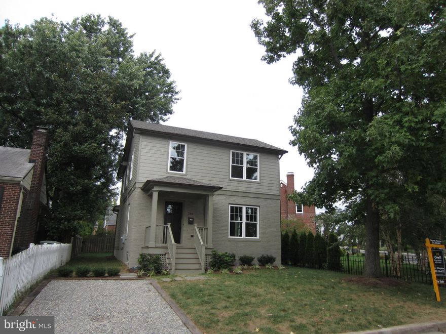 Absolutely Gorgeous remodel that boasts new hardwood floors. Granite counters. Stainless Steel appliances. Under-cabinet lighting. Large new windows. Custom lighting fixtures throughout. Spacious closets. Crown moldings. Neutral color scheme. Master suite offers a Walk-in closet and master bath with double vanity. Driveway off street and steps to the Braddock rd metro and Old Town or Delray.