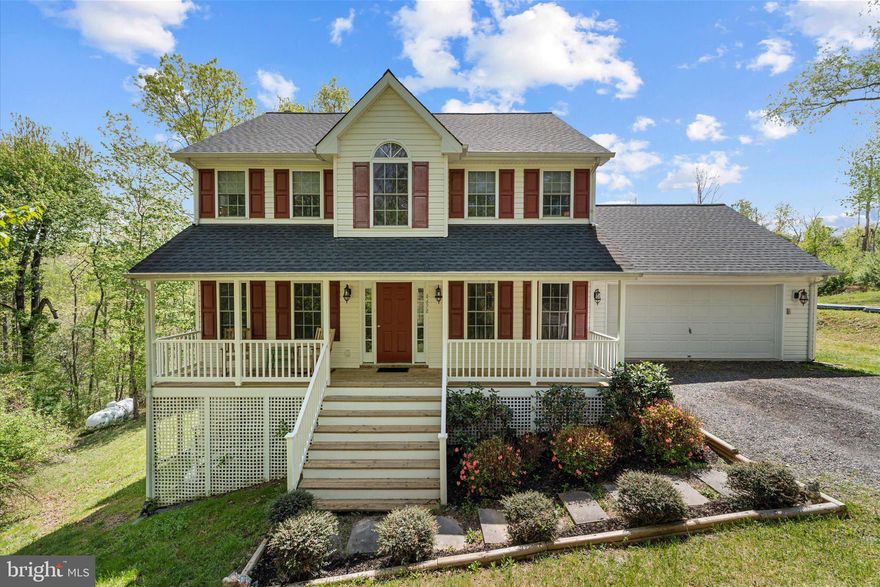 Welcome to your private retreat in beautiful Marshall, VA! This charming 3-bedroom, 2.5-bath Colonial with a 2-car garage is perfectly situated on a serene 2+ acre partially wooded lot, offering the ideal blend of comfort, space, and privacy.
Enjoy peaceful mornings on the expansive covered front porch or entertain guests on the large rear deck overlooking your tranquil surroundings. Inside, the main level features an inviting eat-in kitchen, a spacious office, family room with a cozy gas fireplace, and a convenient half bath.
Upstairs, you’ll find three generously sized bedrooms, two full baths, and a charming sitting nook—perfect for a reading area or quiet workspace.
The fully finished walkout basement adds incredible versatility with a 4th bedroom, full bathroom, washer and dryer, and a large family room—ideal for guests, in-laws, or additional living space.
Major updates provide peace of mind, including a whole-house generator, a roof just 5 years old, and furnace only 3 years old (still under warranty), and brand new air conditioner (5 year warranty).”
If you’re looking for a serene place to call home with plenty of privacy and room to breathe, this is the one!