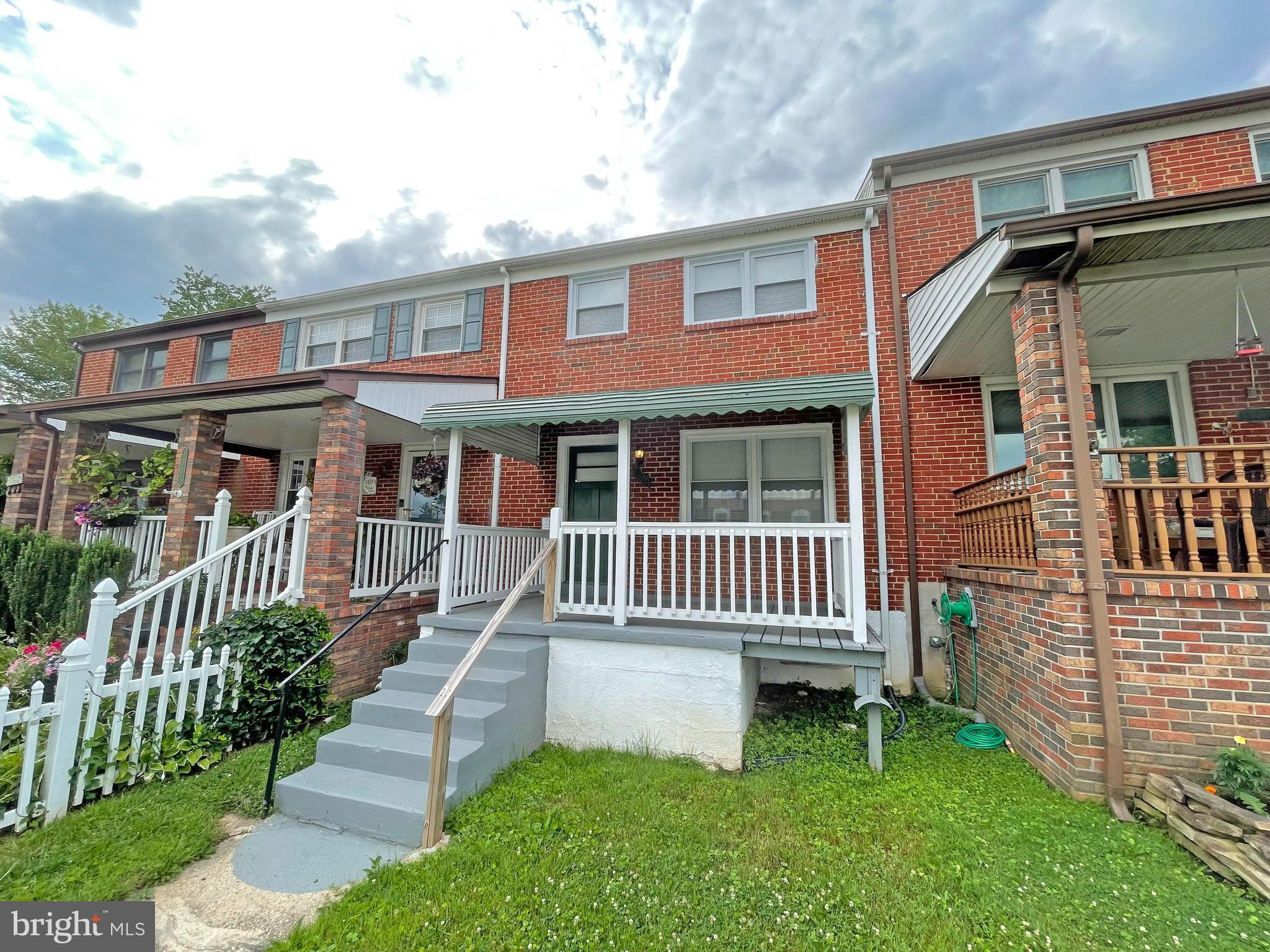 3 Bedrooms 1,5 Bathroom Townhome. Main level features Living Room, separate Dining Room and a Kitchen with an access to a back yard. New floors throughout. Additional Half Bath in the Lower Level. Central AC System. Freshly painted. Huge Shed great for a storage. Convenient location, close to RT 702 I-695 and I-95, minutes from shopping & restaurants.