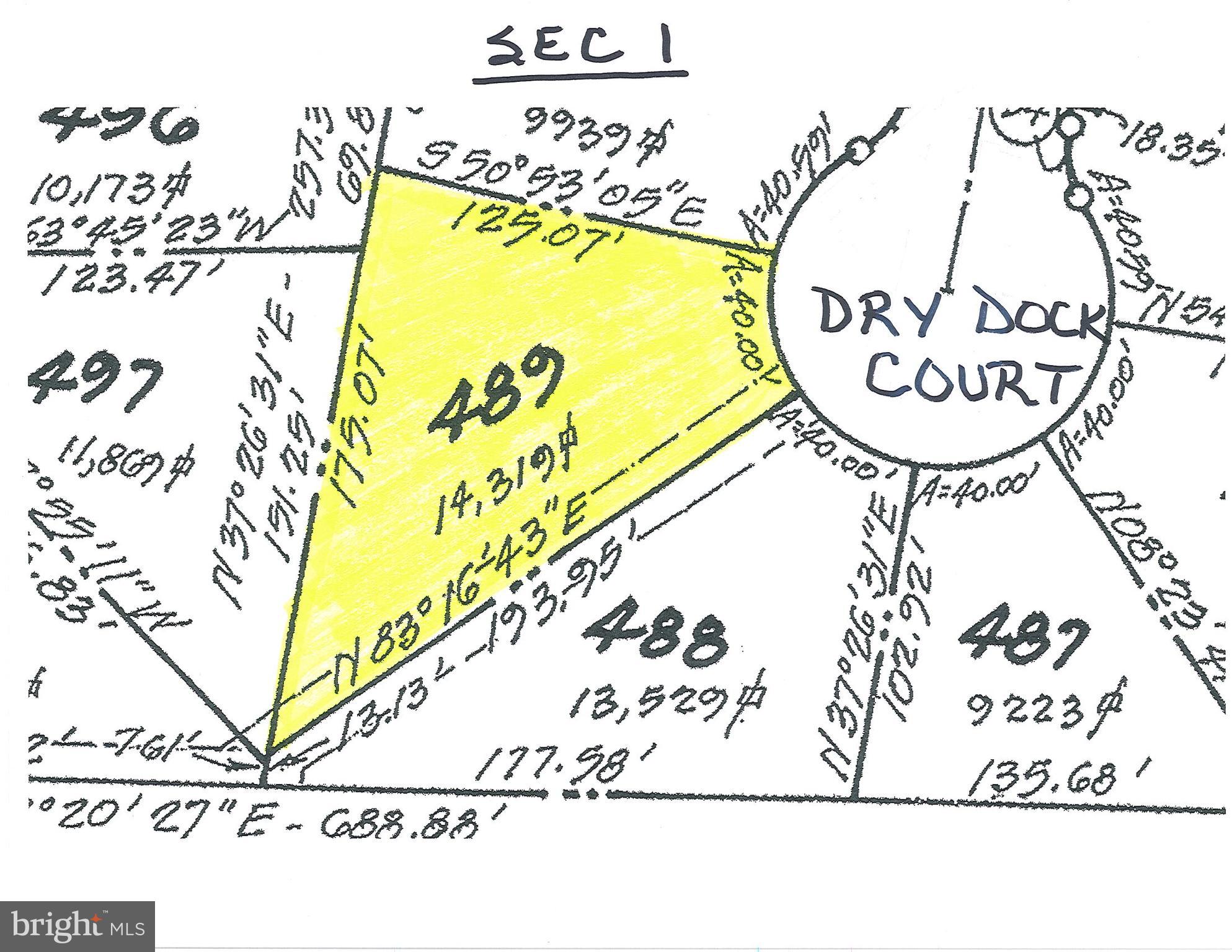 CAPTAIN'S COVE - Land