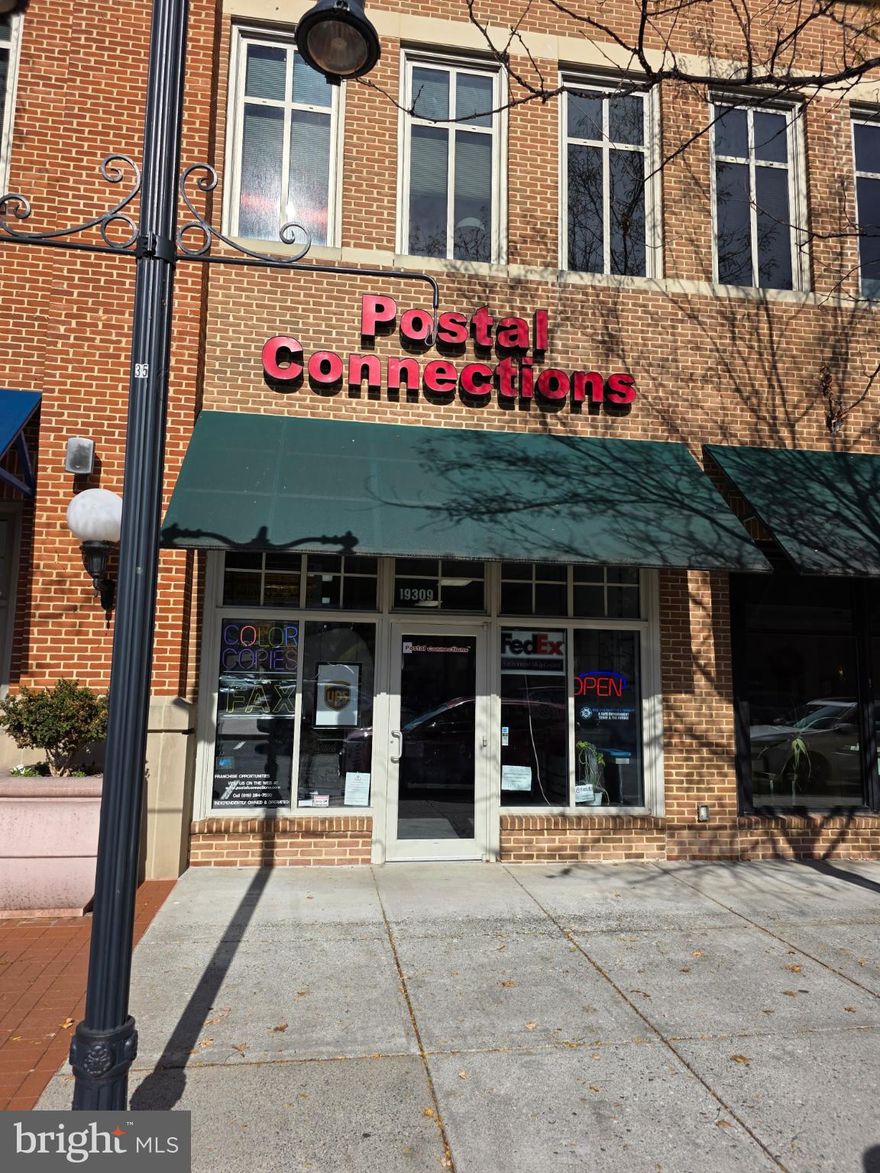 Established Postal Connections franchise opportunity in the thriving Lansdowne Town Center area of Loudoun County, Virginia. This well-positioned franchise in shipping, postal, and business services has been serving the community since 2007, the business operates from a 1,338 square foot retail location with excellent visibility, benefiting from over 40,000 daily vehicle traffic counts. Services include pack and ship, mailbox rentals, printing, and 20+ additional products and services catering to small office/home office businesses and busy consumers.
• Established franchise with 18+ years of operation
• Diversified revenue streams across postal and business services
• Strong brand recognition through the Postal Connections network
• Comprehensive marketing support, including local signage, Google business profile, website, and franchiser campaigns
• Open 6 days per week, providing consistent service availability
• Long-term NNN lease providing operational stability

This turnkey operation serves the growing Northern Virginia market, benefiting from the area's robust economy and dense population of professionals and small businesses. The franchise model provides ongoing support, proven systems, and brand recognition. The current owner is retiring after successfully building this established business. This represents an excellent opportunity for an entrepreneur to acquire a profitable franchise in a prime location with strong fundamentals and growth potential in Loudoun County's dynamic business environment. *No showings without an appt. with agent, please do not just "show up" w/o first contacting agent or disturbing tenants/employees. P/L information available for interested buyers with signing an NDA.