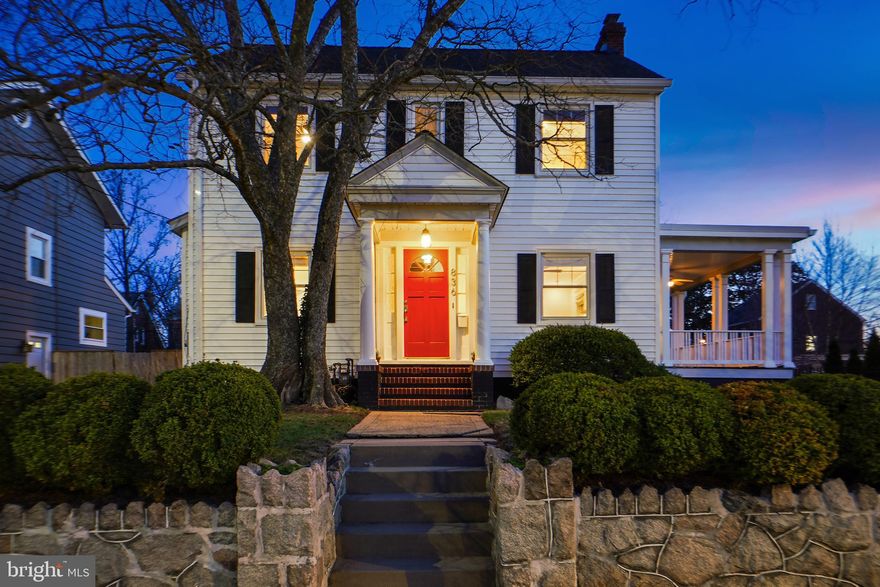 Welcome to 836 Sligo Avenue, a classy colonial home with gorgeous stone hardscaping ideally situated near the heart of Silver Spring. This residence offers a blend of modern comforts and classic charm, featuring light-filled rooms, custom craftsman millwork, beautiful wood floors, Roman blinds, and four finished levels of living space.

Upon entering, you'll be greeted by a welcoming foyer. A light-filled living room offers a wood-burning fireplace, display shelving, crown molding and access to the spacious, covered side porch. The open renovated kitchen and dining room showcases the heart of this home, integrating the cooking, entertaining, and gathering zones into one open living space. The remodeled kitchen has gorgeous granite counters, handsome cabinetry, a breakfast bar, a ceiling-mounted range hood, and a stainless steel appliance suite.  The  open dining room flows to the kitchen and offers a built-in China cabinet and ample natural light. An updated powder room completes this level. 

The second level has two light-filled bedrooms with wood flooring and two updated bathrooms. The primary bedroom has a ceiling fan, walk-in closet with an organizing system, and a full bathroom. The secondary bedroom has a ceiling fan, crown molding and access to the third level bonus living space. The versatile third level has two areas that could be used for an office, a bedroom, or bonus space – this space has tree-top views and provides some much extra living space. 

Downstairs is a cozy family room with natural light and recessed lighting, a third bedroom / office area, wonderful storage closets, a large laundry room with a built-in counters and a rough-in for a potential bathroom. The basement has access to the backyard and the attached garage / hobby room – this space is perfect for a workshop or additional storage. 
 
Outside, the tranquil, level fenced backyard offers a private retreat, perfect for outdoor gatherings or simply enjoying the serene surroundings. A landscaped front yard, a picturesque side covered porch,  and an attached garage add to the appeal of this charming home.
 
Enjoy living in this friendly, established neighborhood – the prime location offers all the convenience and access of this very special area. A neighborhood with a warm sense of community and easy access to shopping, grocery stores, two farmer’s markets, restaurants, pubs, and entertainment, you'll love both vibrant downtown Silver Spring and nearby, eclectic Takoma Park! Steps to the MARC Train Station and the Red Line Metro, parks and playgrounds, and near Montgomery College and its Cultural Arts Center and the American Film Institute and a bevy of shops, restaurants, theaters, gyms and every urban convenience. Easy, convenient living at its finest!