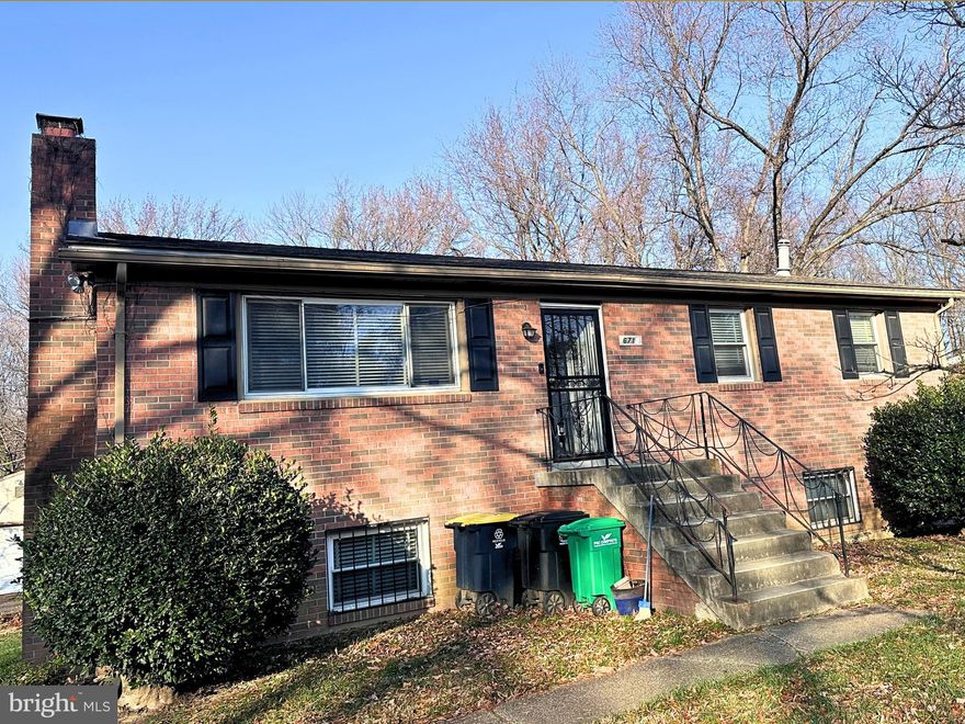 Welcome to this solid, brick raised rancher sitting on just under 1/2 acre and nestled in Prince George’s County’s established Arthur Dick Community—just a hop, skip, and a jump from Joint Base Andrews. Homes like this don’t come along often: well-built, generously sized, and full of untapped potential for the buyer with vision. 

This single-family, detached home offers 3 bedrooms, 1 full bath, and 2 half baths, providing a functional layout that has stood the test of time. While the home reflects the style of its era, it has been lovingly maintained and offers the perfect canvas to thoughtfully modernize while preserving its classic charm.

The raised rancher design provides comfortable main-level living with additional flexibility below—ideal for entertaining, storage, or future customization. The detached two-car garage presents an opportunity for restoration or replacement, adding value for a buyer prepared to reimagine the space to suit today’s needs.

Set on a quiet residential street, this property offers suburban comfort with commuter convenience, making it an ideal choice for military personnel, government employees, or anyone seeking proximity to major employment hubs while enjoying the privacy of a single-family home.

Major improvements include a newer roof installed in 2018, an updated furnace, and a brand-new water heater (2025)—providing peace of mind and reducing the immediate cost of ownership. These system updates create a strong foundation for buyers ready to personalize and modernize the home to today’s tastes.

The expansive lot offers privacy, flexibility, and long-term potential rarely found at this price point. A detached two-car garage is present and will require replacement or significant renovation, making this property especially well-suited for an owner-occupant buyer using a renovation loan to unlock its full potential.

Offered as-is, this home presents a unique opportunity to purchase a well-located property with key upgrades. With vision and the right financing, 6710 McKeldin Drive can be transformed into a truly exceptional home in a community known for its stability and convenience.

Priced at $315,000, this is an opportunity for buyers who recognize value beyond finishes and are ready to invest in location, land, and long-term reward.

A smart investment. A personal vision. A place to call home.

Schedule your private tour today and explore the possibilities that await, at 6710 McKeldin Drive. Sold AS-Is.