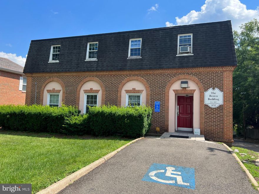 Income-producing, Free Standing, 3 Floor office building sitting on 0.71 acres with 63 parking spots is available to purchase. The property is located in the City of Fairfax on a very busy Main Street with signage seen by 40,000 Vehicle Per Day. Great owner-user property with tenants supporting the mortgage payment.

Its 2nd and ground floors are rented and generate about $99,036. The first floor is vacant, which can be either rented for $78,000/year or used by the owner.