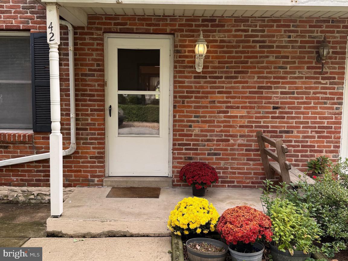 This semi detached 3 bedroom home is located on a nice street in Mountville Boro and has wonderful potential - just needs painting, updated flooring & cosmetics. Traditional interior floorplan. Full walkout basement. Attic storage. Rear slider door opens onto a 16 x 12' deck (with awning) overlooking a large fenced backyard (great yard for small children & pets)! Utility shed. Exterior features a handsome brick front and covered front porch. Newer roof! Off street parking. Appliances are included. Convenient Mountville location a few minutes from Route 30. Quick possession possible! EZ to show.