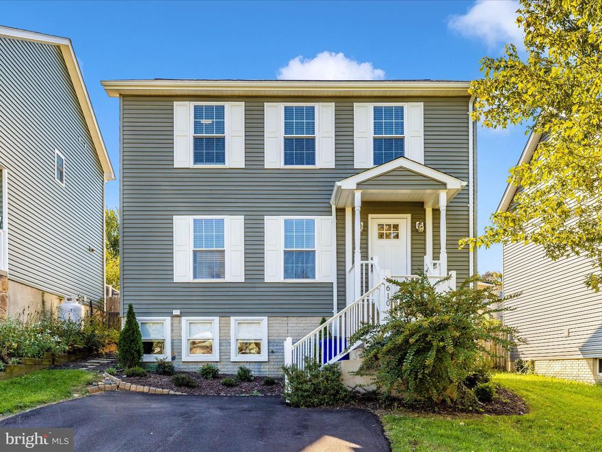 Completely rebuilt in 2024!  This three bedroom single family home has been beautifully restored with updated amenities to include  luxury vinyl floors throughout, new appliances and HVAC system,  custom kitchen cabinets and center Island,  ceiling fans, and more!  Features include separate dining room off kitchen with slider leading to large deck in private fenced backyard.  There are plenty of windows which provide natural lighting throughout. Unfinished lower level, awaiting your finishing touches, with existing utility and laundry facilities.  The second level hall bathroom has built-in laundry hook-ups (hidden behind a mirror) allowing  bedroom level laundry options.  Easy commuter access to RT 340, hiking/camping along the C&O canal, and plenty of options in Brunswick for restaurants and shopping.