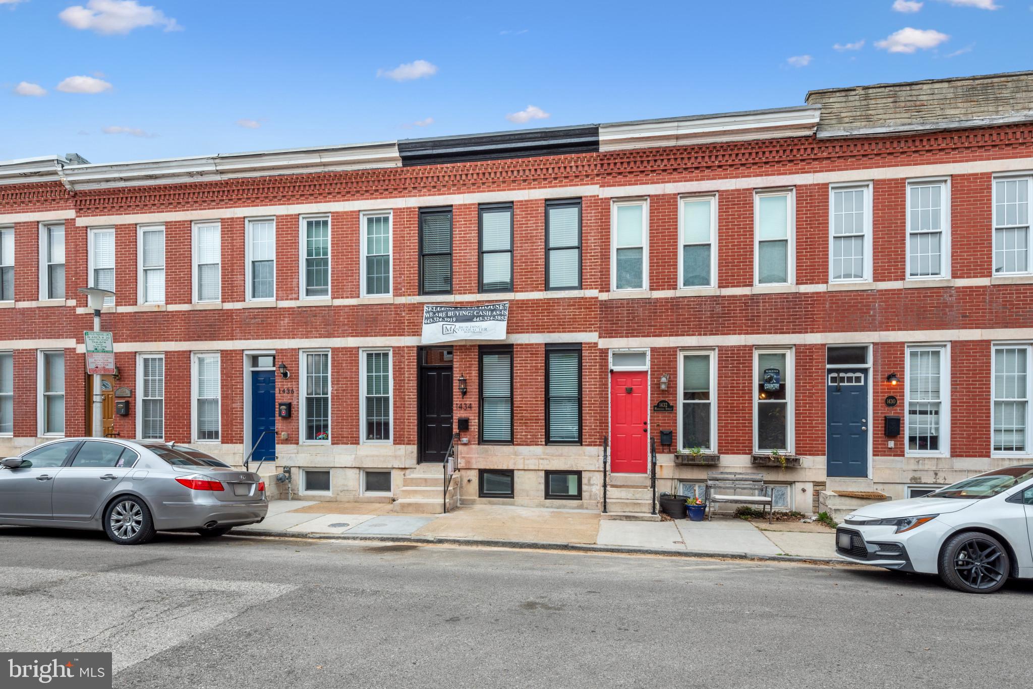 GLISTENING BRAND SPANKING NEW RENOVATION READY FOR IMMEDIATE MOVE IN!! COME SEE PRIME FEDERAL HILL LOCATION WITH LARGE BEDROOMS THROUGHOUT. PERFECT FOR ROOMMATES WITH THREE FULL BATHS. ROOF DECK GIVES GLORIOUS VIEWS OF THE CITY' SKYLINE & STADIUMS. KITCHEN IS STUNNING WITH AMPLE CABINETRY AND COUNTERTOPS. PRIVATE PARKING PAD IN THE REAR! ALL MECHANICALS, APPLIANCES, EVERYTHING- ALL BRAND NEW- NEVER USED BEFORE. COME RENT TODAY!