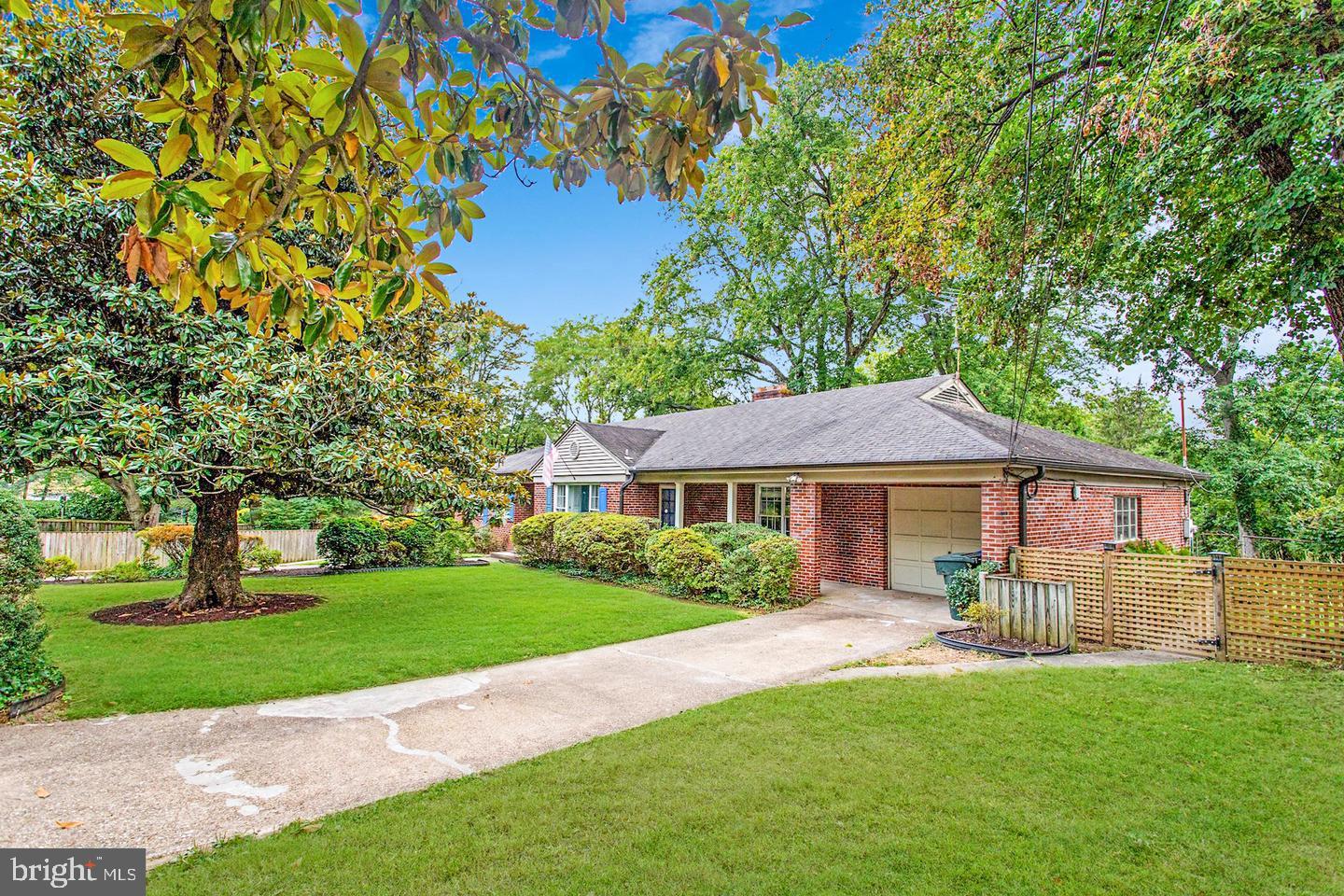 Nestled among the leafy reverie of Chevy Chase, this enchanting rambler whispers with possibility from the moment you arrive. Set gracefully on a sweeping 17,000-square-foot canvas of land, the property feels like a secret garden waiting to be reimagined—where mature trees sway in confident silence and the fully fenced grounds evoke a sense of serene seclusion. The rambler sits like a poet's cottage—unassuming, yet brimming with tales waiting to be retold.
Inside, the bones of a classic three-bedroom, three-bath home offer charm and substance, ready to be elevated into something extraordinary. The full basement beckons with untapped potential, while the attached garage stands poised for stylish utility or creative reinvention. Whether you dream of restoring its understated elegance or indulging in a bold architectural symphony, the stage is set for luxurious transformation. Even the birds seem to linger here, as if the song of the land is a lullaby worth pausing for.
This is not merely a lot—it’s a storybook beginning for the discerning dreamer, tucked in a coveted enclave where timeless tranquility meets upscale ambition. A gentle breeze rustles through the canopy of mature trees, as if whispering secrets from a more gracious time. The garden, encircled by a storybook fence, feels like a tucked-away glen where moonlight lingers just a little longer, Let your imagination wander, and let your vision unfold!
Property is subject to release of a prior contract. 1031 tax exchange.