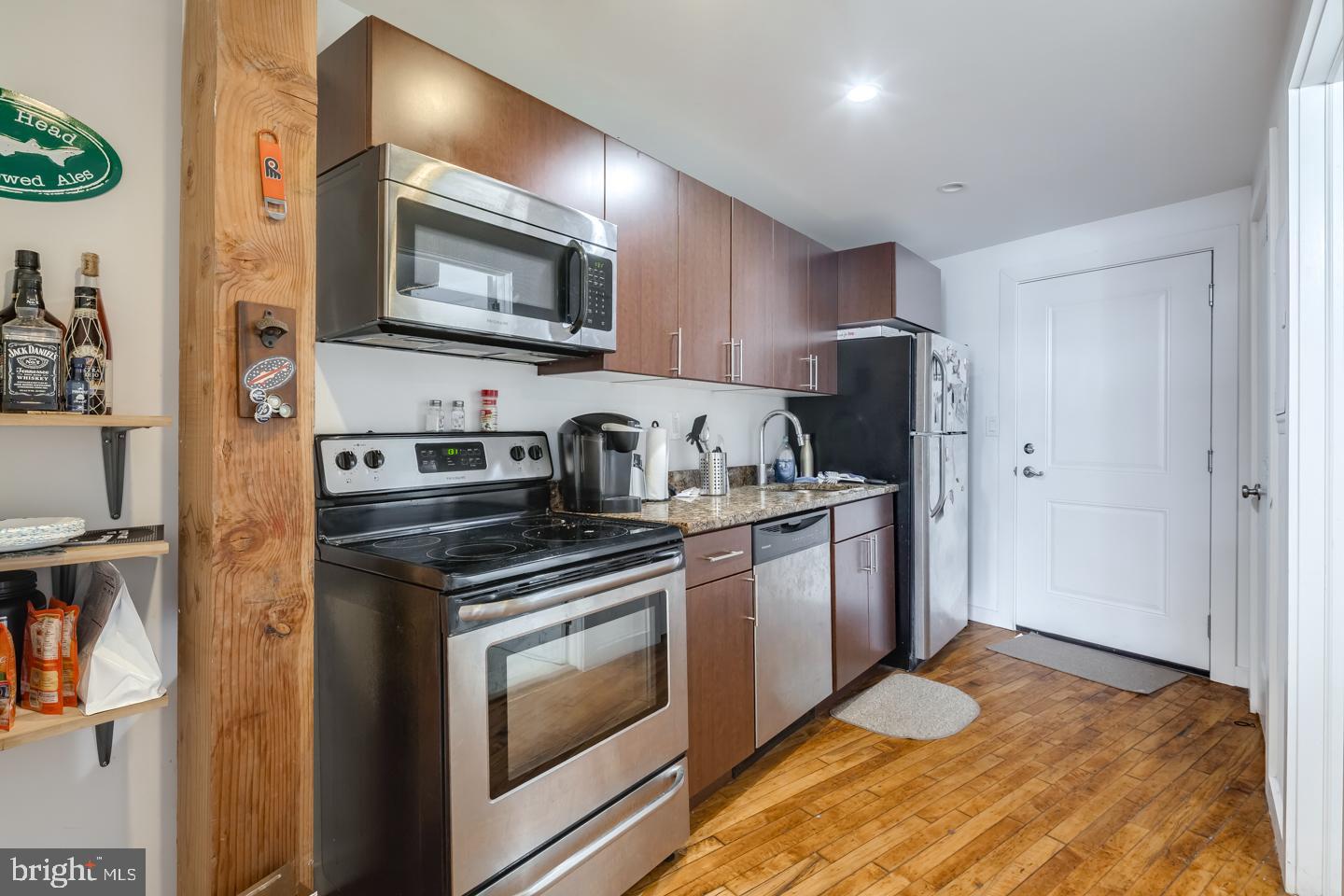 *Available NOW!*
This gorgeous bi-level 1 bedroom, 1 bathroom unit features historic details and modern amenities! Features include exposed beams, hardwood floors, oversize double pane windows and plenty of storage. The fully renovated kitchen includes granite counter tops and stainless steel refrigerator, electric range/oven, dishwasher and a microwave. The full bathroom includes tub/shower and granite vanity and up the stairs you'll find the second floor lofted bedroom. You control air conditioning and heating with energy efficient mini split systems. Enjoy direct access to the biking/hiking river trail and the convenience of walking down Main Street for all the best entertainment Manayunk has to offer.
Lease Terms: Generally, 1st month, and 1 month security deposit due at, or prior to, lease signing. Other terms may be required by the Landlord, such as last month’s rent upfront. $65 application fee per applicant. Electricity, gas (if applicable), cable/internet, and a $10/mo. technology fee. Water is a flat monthly fee of $60. A $25 service fee, plus the cost of the air filter, will be charged quarterly for routine air filter replacement. Landlord Requirements: Applicants to make 3x the monthly rent in verifiable gross income, credit history to be considered, no evictions within the past 5 years, and must have a verifiable rental history with on-time rental payments. Exceptions to this criteria may exist under the law and will be considered. Cosigners will be considered.
*Price reflects the net effective rent after a 2-week credit is applied at $1,725/mo.
*Small pets permitted with owner approval plus $350 non-refundable pet deposit; 2 pet maximum
*Limited off-street parking available for an additional $100/month