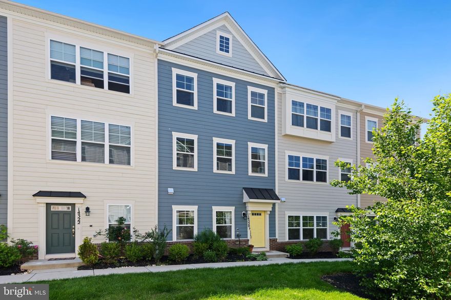 **OPEN HOUSE CANCELLED - SELLER ACCEPTED OFFER** Stunning like-new, 4-bed, 3.5-bath rowhome in the highly sought-after Travilah Station! This vibrant abode greets you with ample natural lighting and hardwood floors that spans all three levels. The generous entry-level bedroom and full bath, featuring a beautifully tiled tub/shower combo, offer endless possibilities for an in-home office, gym, or in-law suite. Ascend to the bright and airy main level, adorned with recessed lighting and continued hardwood elegance. The Chef’s kitchen showcases exquisite white cabinetry, granite countertops, a custom tiled backsplash, top-of-the-line stainless steel appliances, and pendant lighting over a spacious island. Host gatherings in the expansive living room with a sleek electric fireplace and a dining area featuring an inviting L-shaped bench. Step out onto the balcony off the family room to savor your morning coffee or unwind with an evening beverage. For convenience, a powder room graces the main level. The owner’s suite boasts a generously-sized walk-in closet and a spa-like en-suite bath, complete with a floor-to-ceiling tiled stand-up shower and a dual-sink vanity. Two additional bedrooms, a luxurious full bath, and a laundry closet complete the upper level. The attached two-car garage comes equipped with a Tesla Level II Charging Station (2019) and recently added epoxy flooring (2021). The driveway offers off-street parking for up to four cars, with ample guest parking nearby. This home, constructed in 2019, also features recent upgrades like the NEMA 15-40 Electrical Receptacle (Garage, 2021) and Surge Protector Breaker (Garage, 2021). Community amenities abound, including a dog park, fire pit, grills, and bike racks, not to mention easy access to the Nancy H Dacek Community Rec Center. Ideally located within a mile of Trader Joe’s, Giant, and a variety of restaurants. Enjoy easy access to 270 and RIO, where you'll have a wealth of entertainment and dining options at your fingertips. Don't miss this!