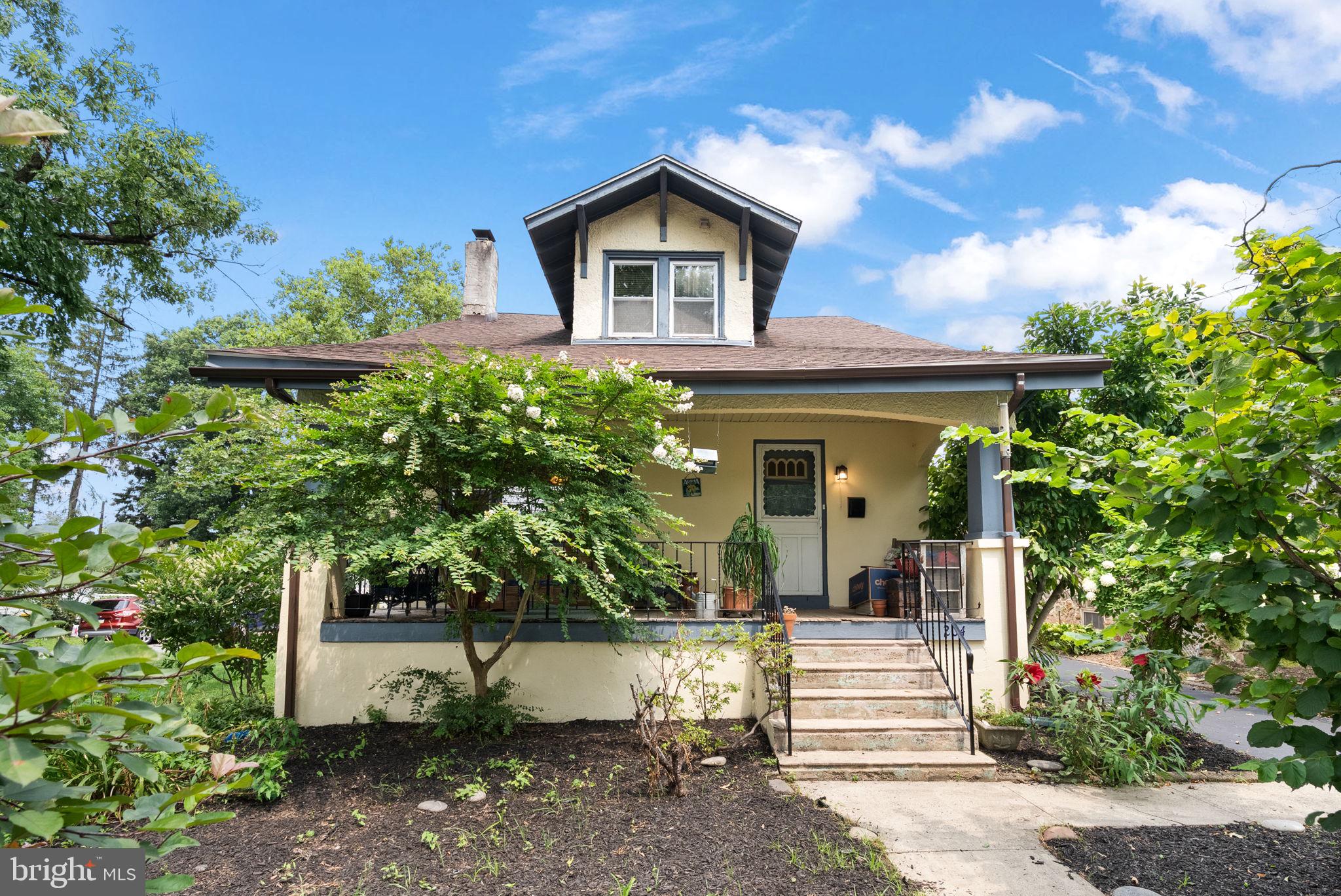 Come see this charming Craftsman-style single family home located in Coleston, a quiet and friendly neighborhood filled with tree-lined streets and individually styled homes. The 1600 square foot home offers good flow between living and dining areas and the large eat in kitchen. There are 3 bedrooms and 2 baths, with one bedroom and bath conveniently located on the first floor. There is a small 4th room that can be used as a nursery or office. There is ample closet and storage space, a garage and a full basement. The large front porch and back deck provide great space for relaxing or entertaining. The property is conveniently located in Montgomery County close to excellent schools and with easy access to shopping in Plymouth Meeting and King of Prussia malls and to the major highways of 76, the Blue Route and the Pa. turnpike. This home is move-in ready and is waiting for your unique style to make it your own! Don't wait, make an appointment today!