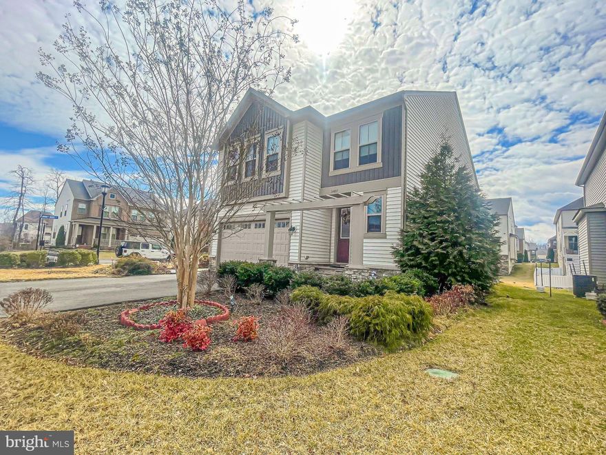 Want to live in a luxurious home? Want a builder model with all the bells and whistles? Want lots of community amenities? This is The Home for YOU. Almost new Van Metre Model Home featuring an open concept with an impressive expended gourmet kitchen, quartz counters and energy star, stainless steel, top of the line appliances. Hardwood floors on main level, stairs and 1 upper bedroom. Elegant Primary Suite with coffered ceiling and dual walk-in closets. Fully finished basement with Rec Room, bedroom, full bath, wet bar and wine chiller. Home has speaker system and security cameras. Rear composite deck and sits on a corner lot.  6 bed rooms (one on main level), 3.5 bath. Minutes to Avonlea Town Center. Too many upgrades to list, total upgrade price  $ 138,099; please see ALL info in document section. Floorplan and Appraiser Sketch Addendum are uploaded as well. Outstanding home, great location, close to shopping, restaurants, multiple gyms, schools, parks, library etc. What more can you want?