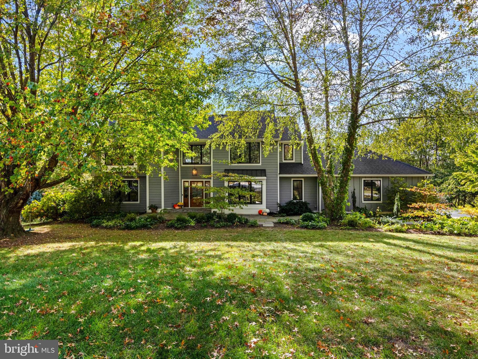 Welcome home to 1008 Mather Lane, a beautifully remodeled and impeccably appointed home on a stunning lot at end of cul-de-sac in the highly desirable Radley Run community. This home has been meticulously cared for and significantly updated throughout with thoughtful detail. The distinctive curb appeal features a lovely front walkway and a fully upgraded exterior in 2018 with Bluestone hardscaping, James Hardie siding, Andersen windows and doors, Azek trim, vinyl soffits, metal roof accents and asphalt shingles; no detail was left undone. Enjoy outdoor living at its best. Your private oasis awaits off the rear of the house with a newer custom deck, scenic water views, gorgeous sunsets, appointed landscaping and bluestone patio. This is the prefect house to entertain and wow your guests while also finding rest and relaxation among the calm serenity of nature.
Upon entering the home, the space is impressive with panoramic water views, updated and custom millwork throughout, re-finished and new hardwood floors, upgraded lighting, custom built-ins, fresh paint, and the list goes on. The first floor has a beautifully thought-out floor plan with two wood burning fireplaces and cathedral ceilings. The office was added off the rear of the house in 2019. The expansive kitchen boasts updated appliances and quartz countertops (2024) and opens-up to the formal dining room and two-story family room with an oversized stone fireplace. The second-floor features 4 bedrooms and 2 full baths with open views to the lower level and rear exterior. Hardwood floors are new in 2024 in the hallways and master bedroom. The master bedroom has a brand-new exquisite on-suite bath with a double vanity, soaking tub, walk-in shower, private toilet room and custom built-ins. Three more bedrooms and a fully updated hall bath (2023) complete the second floor. The lower level offers an additional 900 SF of finished space giving room to unwind and retreat with ample natural lighting and a private bluestone patio with scenic water views. The lower level has upgraded finishes with luxury wood look vinyl plank flooring (2024), convenient utility closets and plenty of additional storage space.
For the nature lovers and golf enthusiasts: Fishing is available at the pond. Also, there is a walking / golf cart trail that is accessible in the rear and to the right of the pond which can be used for nature walks or to access the golf course.
Radley Run County Club offers memberships with golf, tennis, swimming and dining for those that are interested; all within the neighborhood. The Radley Run community is a destination with picturesque surroundings and a prime location just a short drive from the vibrant attractions of downtown West Chester. Also convenient to Philadelphia, Wilmington, Kennet Square, Longwood Gardens, shopping and dining. This property has it all and is sure to impress.