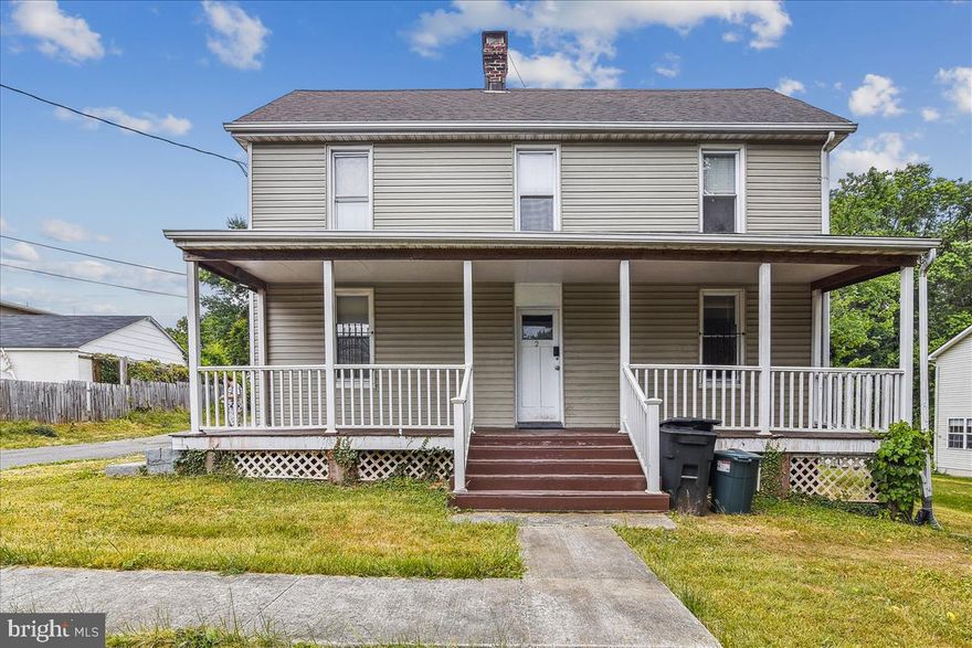 Great investment opportunity,  Two separate rental unit each with modern kitchens, good sized living rooms, two bedrooms, each has a full bath and both have a back porch. There's a detached garage and the lot is more than a half acre. The property would convey with both current tenants with leases in place until Jan 31, 2024. Convenient commuter route.