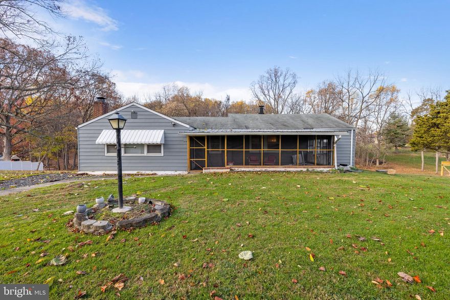 Welcome to this charming rambler, nestled on 4.75 acres of picturesque Poolesville countryside. This single-level home offers a serene retreat with endless opportunities to immerse yourself in the beauty of the great outdoors.  

Upon entering, you'll be greeted by an inviting open concept layout, featuring a recently remodeled kitchen and main bath. The home radiates warmth with separate living and dining rooms, providing ample space for relaxation and elegant gatherings. Step outside to the screened-in front porch, perfect for savoring the peaceful surroundings and welcoming guests.

The property offers plenty of parking and storage options, ensuring convenience and functionality for residents. The expansive backyard invites outdoor enjoyment, creating an ideal haven for pets and leisure activities. The secure storage shed and fenced-in garden enhance the appeal of the private backyard, presenting the potential for a charming fire-pit area.

Situated near Poolesville's premier park and scenic walking trails, this home offers a tranquil escape amidst nature's splendor. Enjoy the convenience of living within close proximity to the town's three esteemed public schools, including the renowned Poolesville High School. With no HOA restrictions, residents have the freedom to personalize and make this home their own.

Additionally, the property provides easy access to multiple MARC trains and nearby cities such as Rockville, Gaithersburg, DC, Leesburg, and Frederick, adding to its desirability.

With its unmatched combination of comfort, convenience, and community, this home stands as Poolesville's premier value. Don't miss the chance to experience the charm and tranquility of this exquisite property.