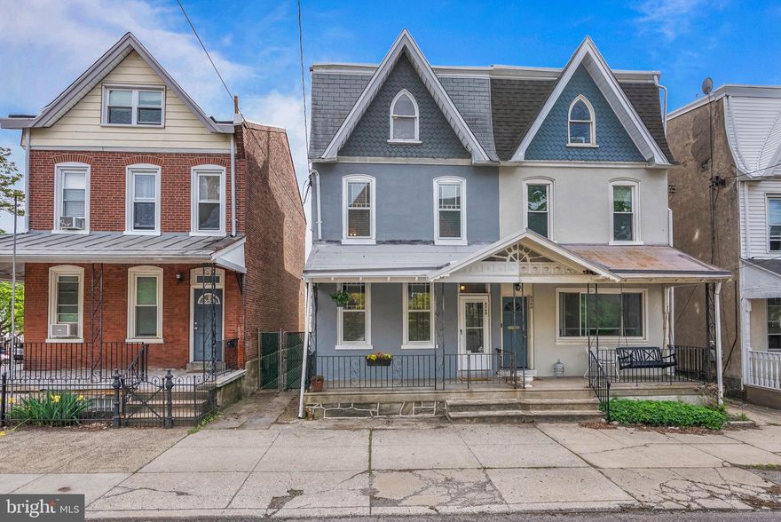 *If Buyer uses preferred lender, we are offering a Free 1% Rate Reduction for the first 12 months.**
Packed with character, abundant space, tons of natural light, and PRIME 2-CAR OFF STREET PARKING,
4360 Manayunk Ave is a move-in ready semi-detached home oﬀering 4 bedrooms, 2.5
bathrooms, a modern kitchen, a huge backyard, and a sought-after, walkable location. Out
front, you’re greeted by a charming freshly painted exterior featuring steep gables, intricate
shingles, and a welcoming porch. Inside, gleaming hardwood floors, tall ceilings, and oversized
windows bring warmth and distinction throughout the bright, airy main level. Oﬀ the vestibule,
stately pocket doors divide the large living room and formal dining room, each boasting a
decorative fireplace mantel and plenty of room to relax, host friends, and entertain. Toward the
rear, the open and airy sunlit kitchen is fitted with lots of cabinetry, generous quartz counters,
stainless steel appliances, a subway tile backsplash, and an adjoining breakfast room. A
powder room and pantry storage complete the main level. Out back, the fenced yard oﬀers an
incredible amount of outdoor space for summer barbecues, gardening, pets, or creating your
dream patio setup, plus access to the all-important 2-car driveway. A pair of staircases ascend
to the second level, where the large primary suite has tall windows, hardwood floors, and an
attached full bathroom. Another sleek bathroom with a double vanity and a second airy
bedroom are down the hall. The third floor has two more spacious bedrooms. A basement with
the laundry and extra storage space completes the home. In addition to everything inside, this
prime Manayunk location earns a Walk Score of 87! Nearby Main Street has popular
restaurants, cozy cafes, lively entertainment, and community events. Everyday conveniences
like Target, ACME, and Planet Fitness are just minutes away along Ridge Ave, while nearby
parks, playgrounds, and Wissahickon trails make it easy to enjoy the outdoors. Commuting is
simple too, with quick access to I-76, Henry Ave, and Center City via the Manayunk/Norristown
Regional Rail. Schedule your showing today!